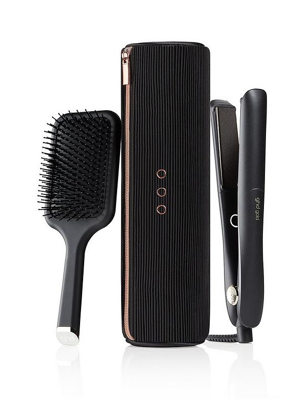Image 1 of 6 of ghd Gold Festive Edition Straightener Gift Set (Worth &pound;236.95)
