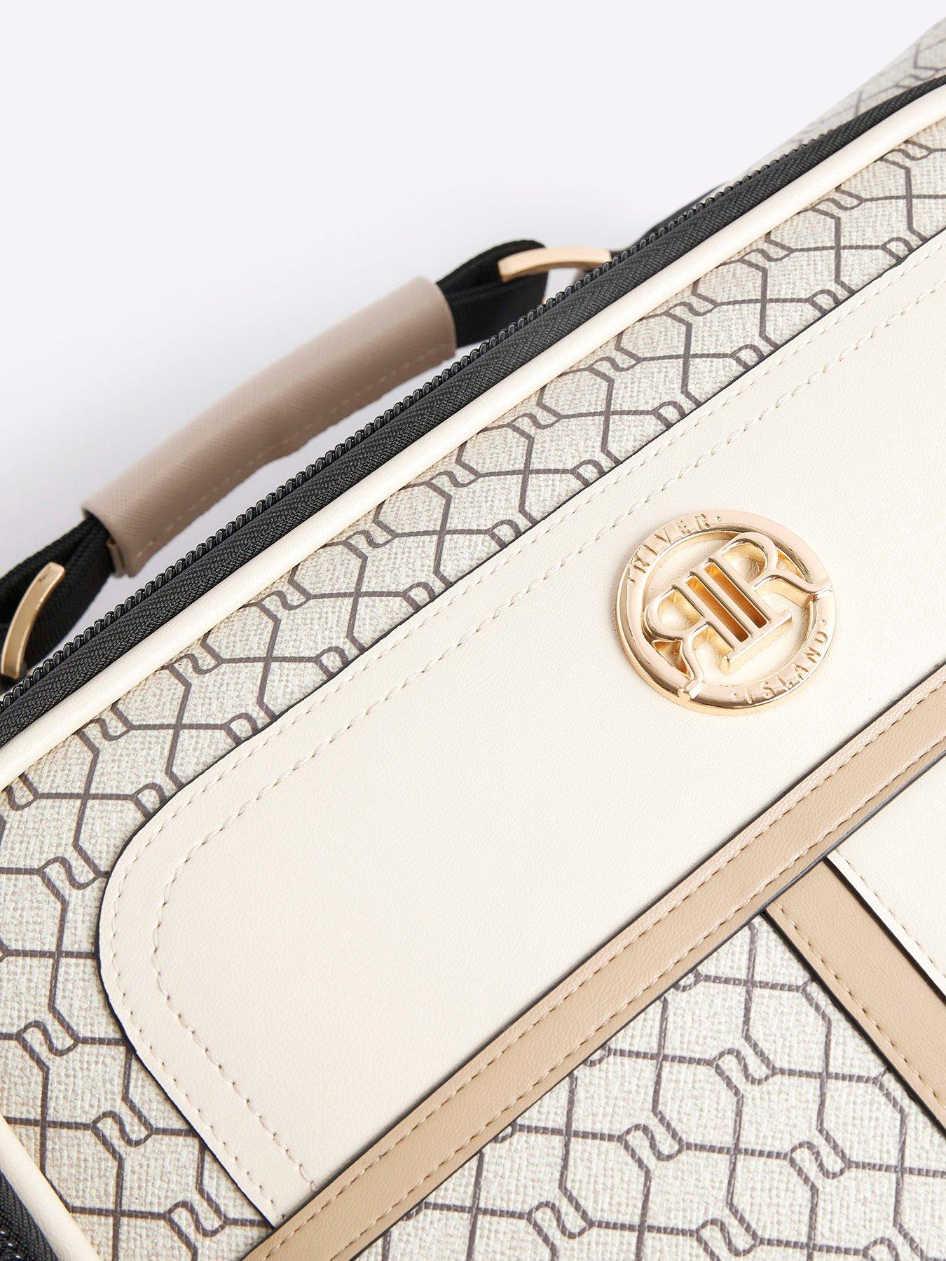 River Island Classic Monogram Suitcase Very