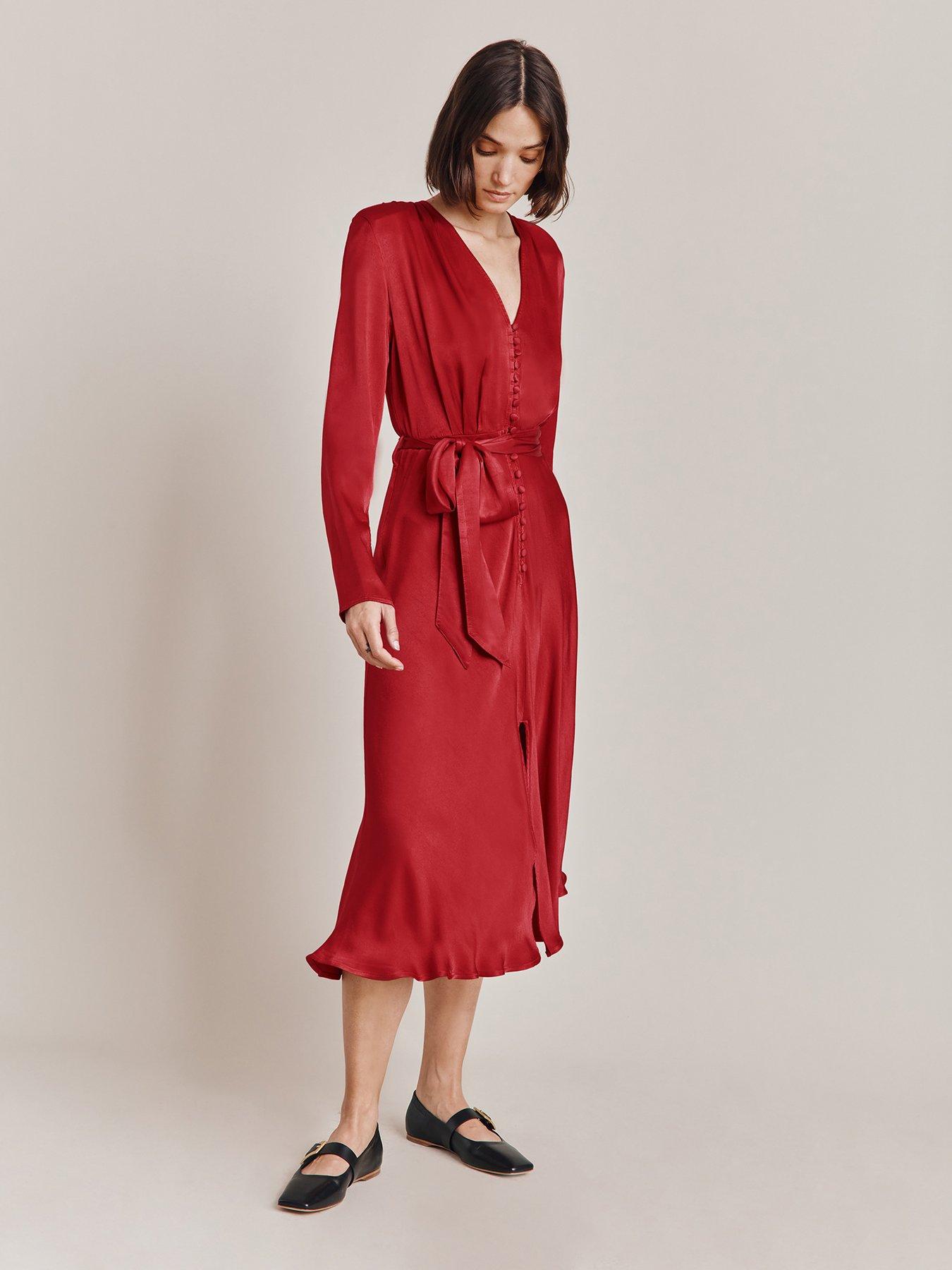 Ghost red outlet dress