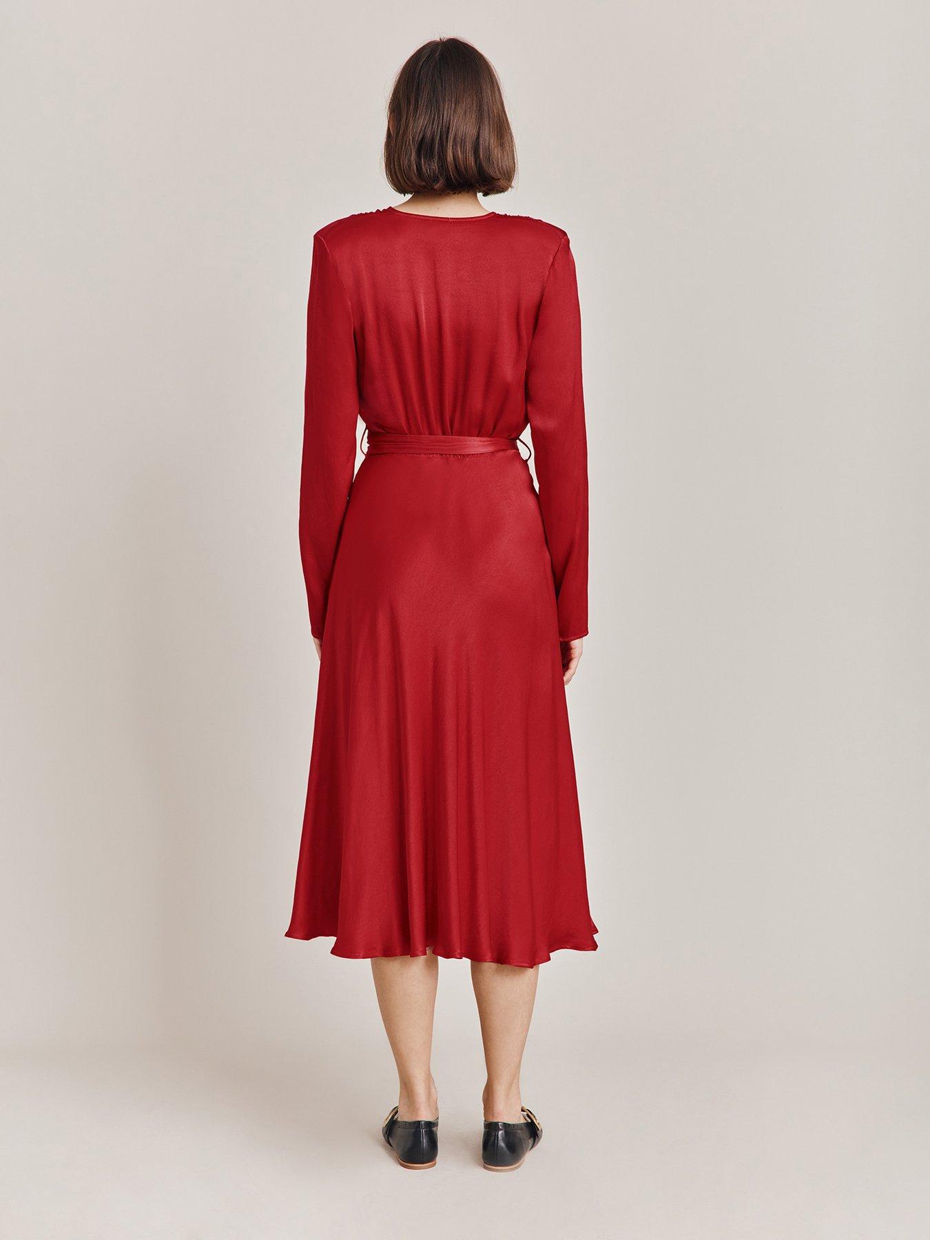Ghost MERYL DRESS Rosey Red very