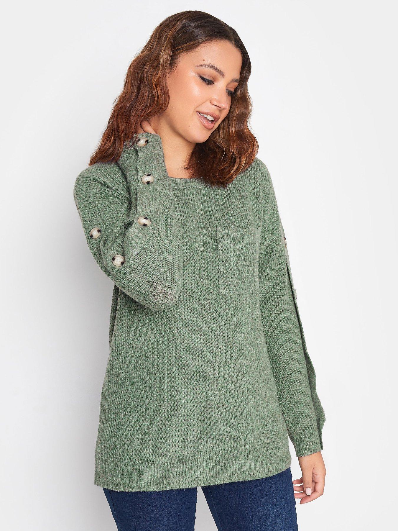 Long Tall Sally Lilac Long Sleeve Knitted Jumper very