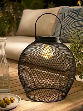 Product photograph of Very Home Metal Lantern 31cm from very.co.uk