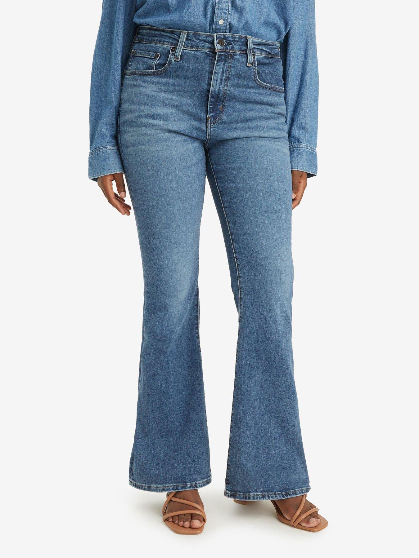 Levi's 726™ High Rise Flare Jean - Blue Wave Mid