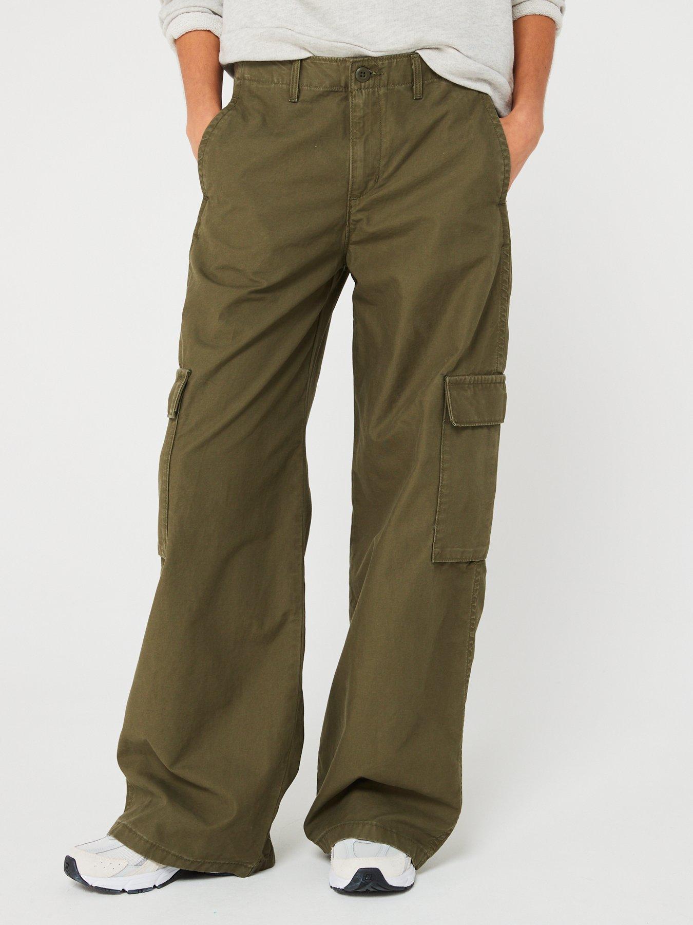 Levi's Baggy Cargo Trouser - Olive Night