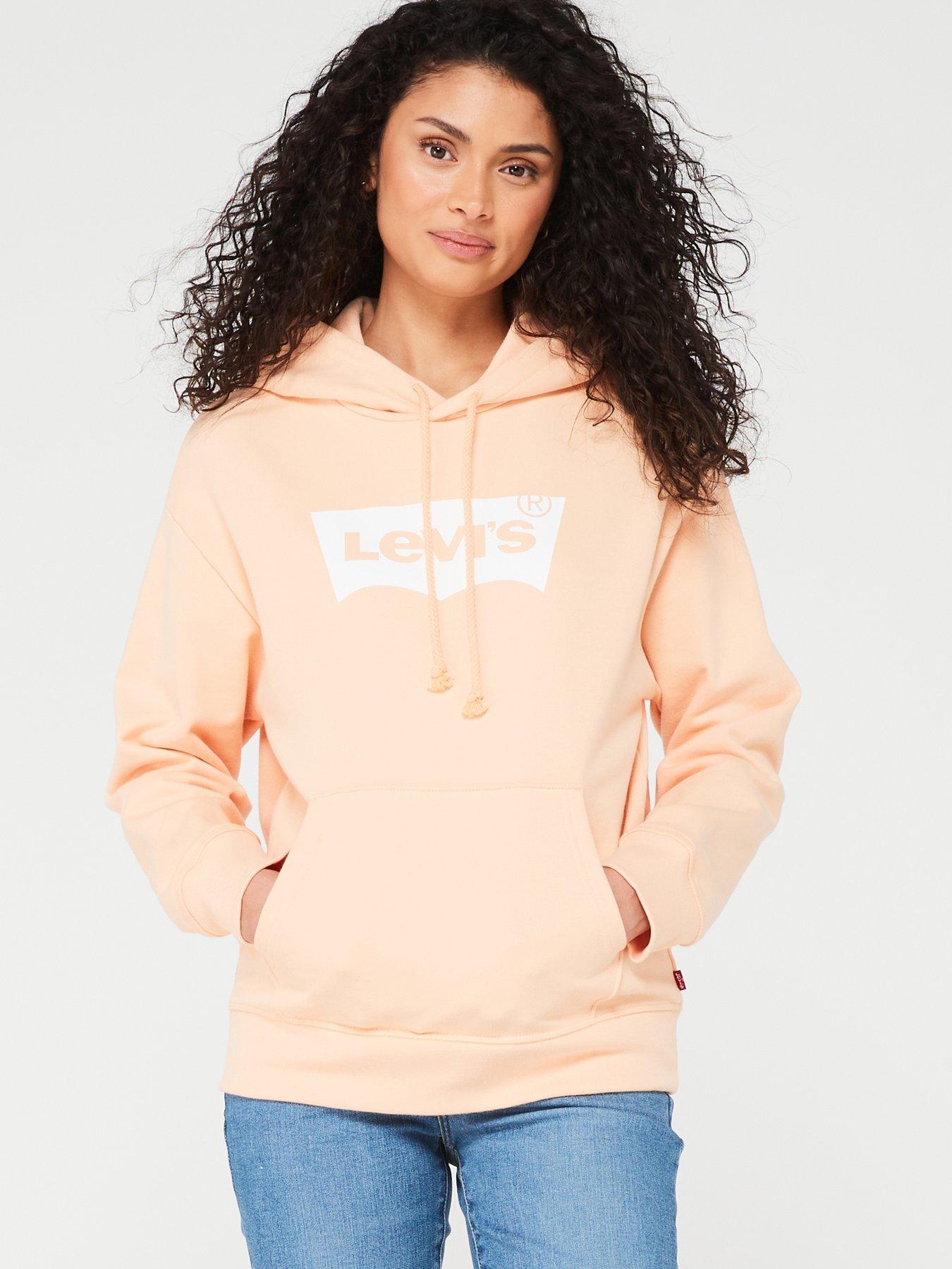 Levi's Graphic Standard Hoodie - Almond Cream | very.co.uk