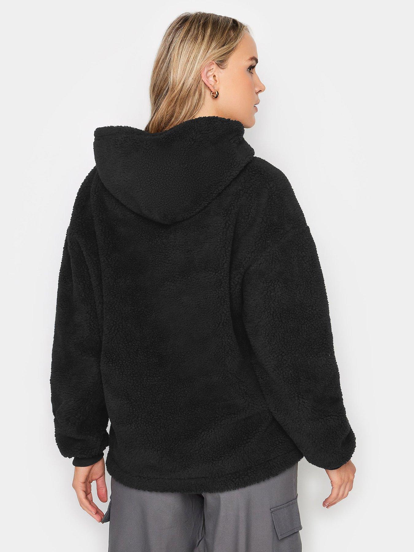 Image 2 of 4 of Long Tall Sally Black Borg Hoodie