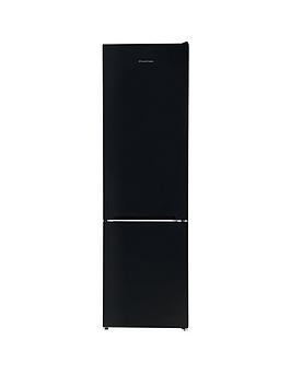 russell hobbs rh180ffff55b 54cm wide, 180cm tall, frost-free fridge freezer - black