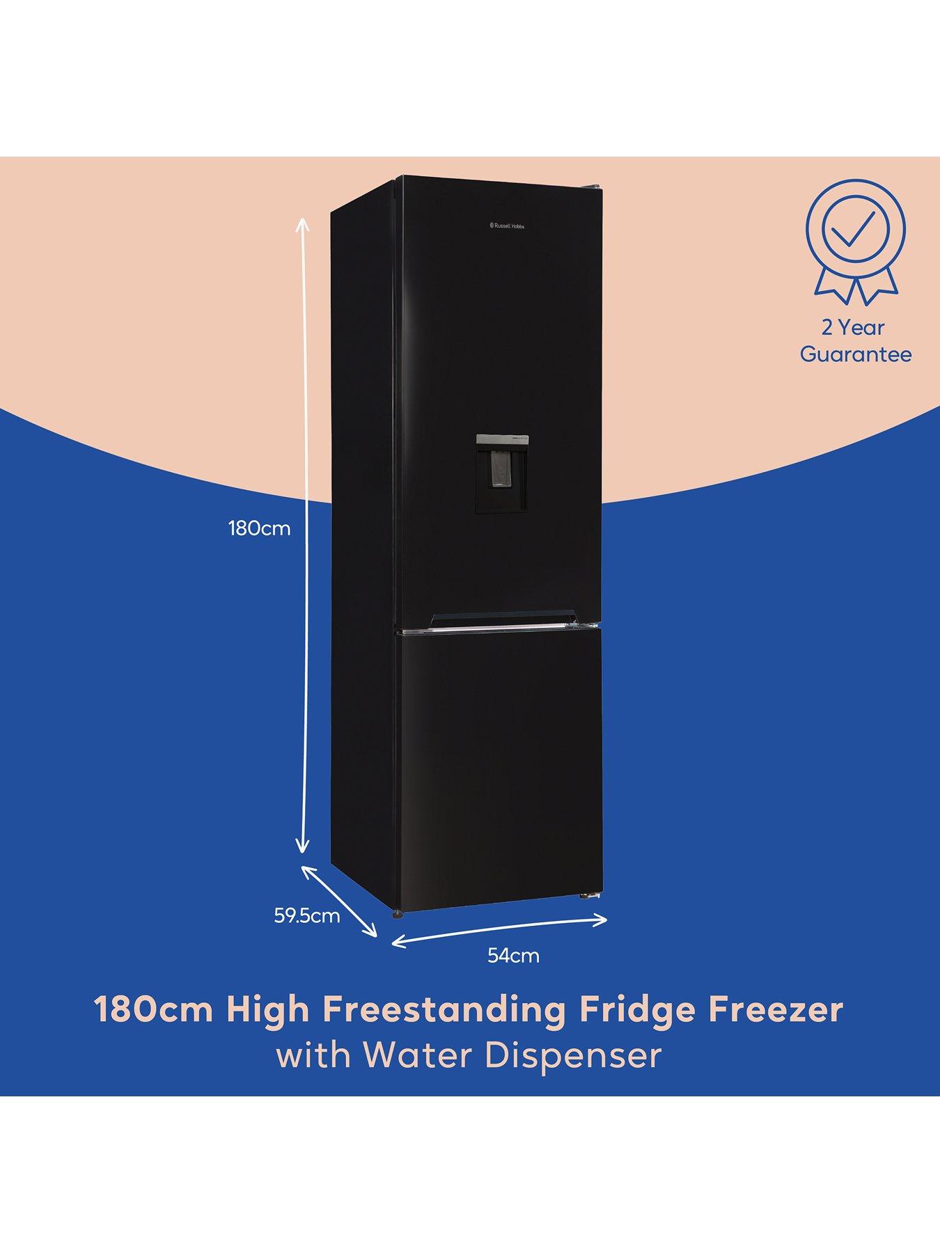 Russell Hobbs RH180FFFFF55BWD 54CM 180CM HIGH FROST FREE FRIDGE