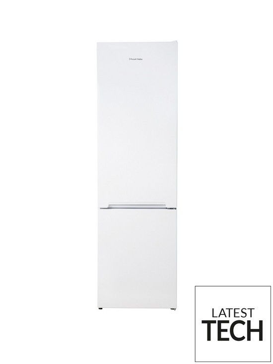 front image of russell-hobbs-rh180ffff55-54cm-widenbsp180cm-tall-frost-free-fridge-freezer--nbspwhite