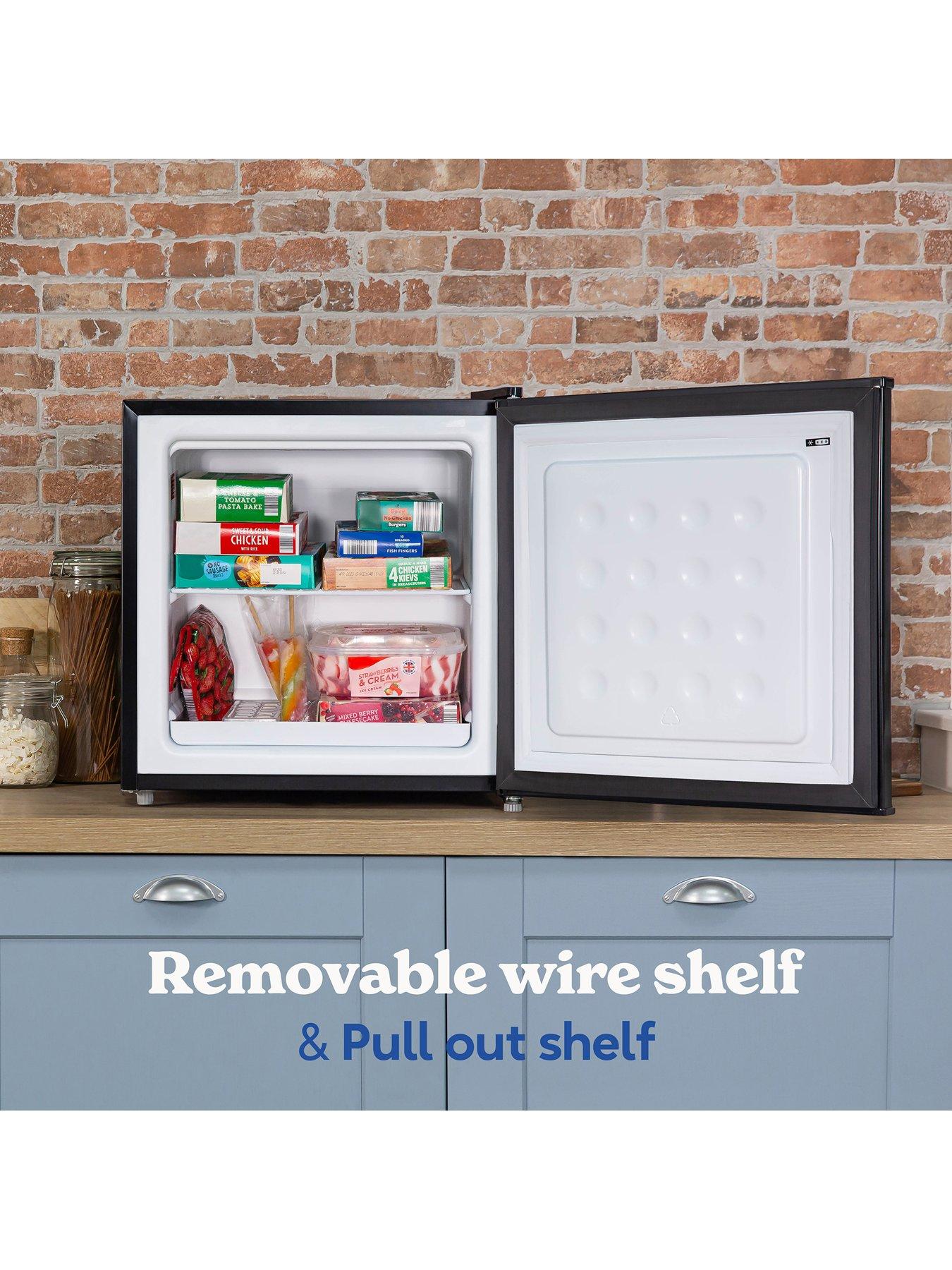 Russell Hobbs RHTTFZ1B Table Top Freezer Black Very.co.uk