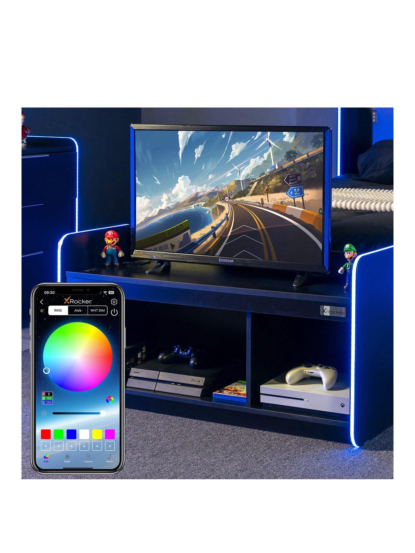 Image 2 of 5 of X Rocker Xrocker Electra Media Unit With Neo Motion App Lighting Control