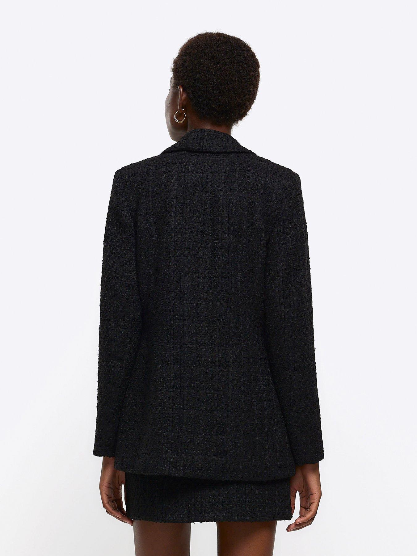 River island hot sale black blazers