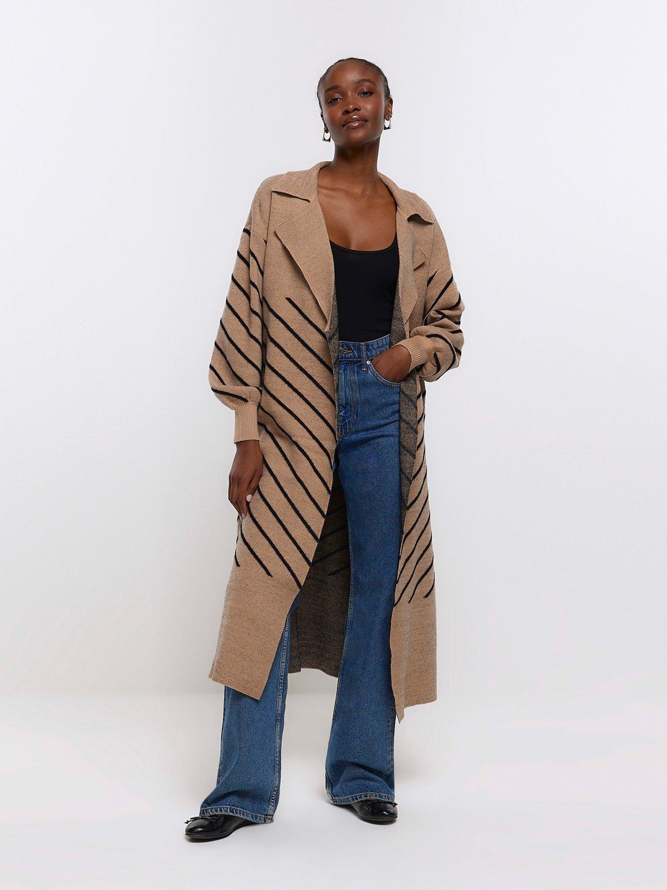 Beige longline cardigan hotsell