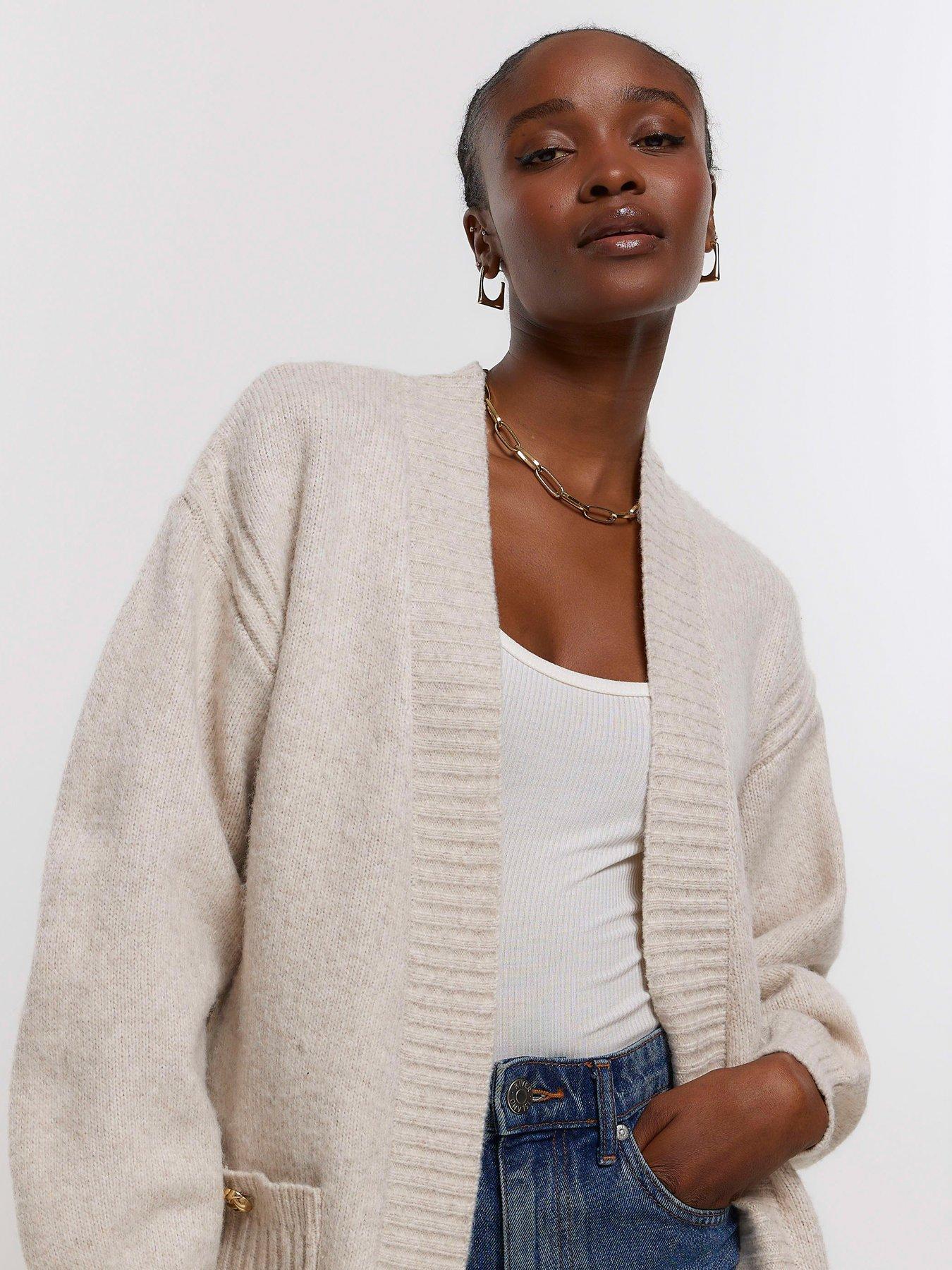 Slouch Cosy Cardigan Beige