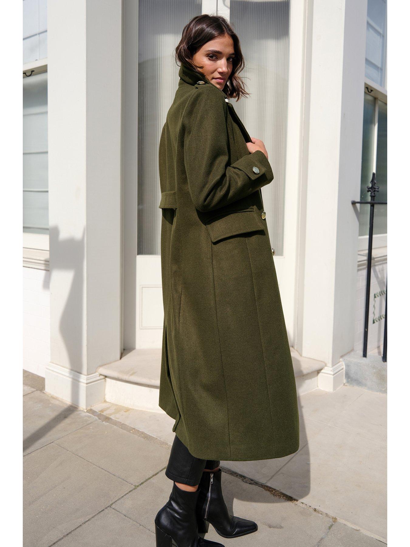 Long a line clearance coat