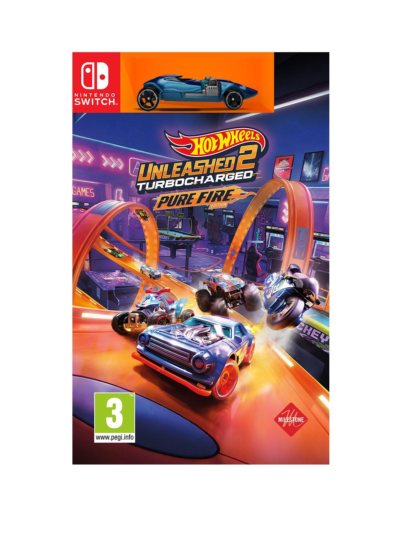 Hot Wheels Unleashed 2 Turbocharged Pure Fire Edition Nintendo Switch with  car