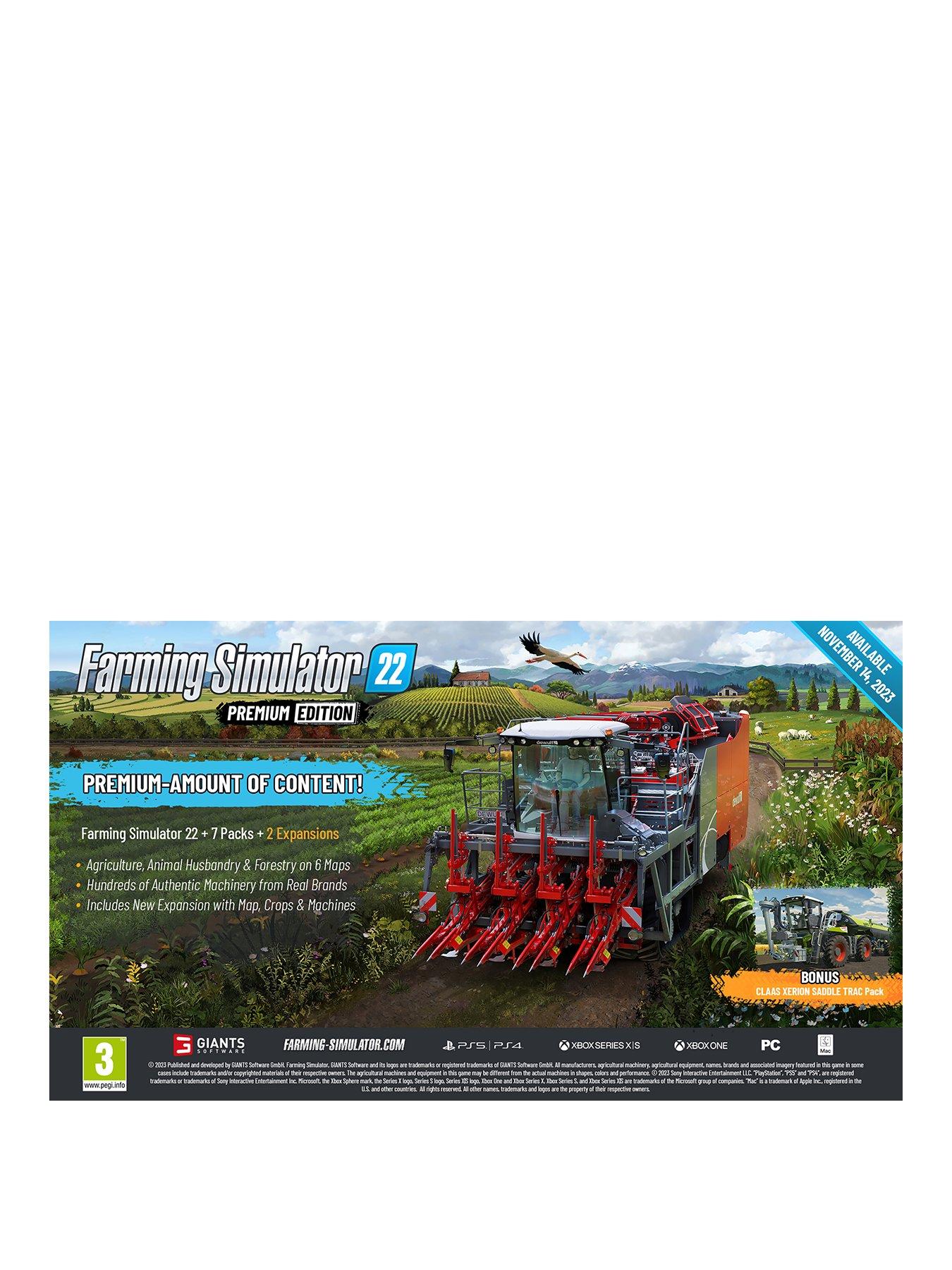 PS4 Landwirtschafts-Simulator 22 LS Day One Edition+2 Bonus Codes