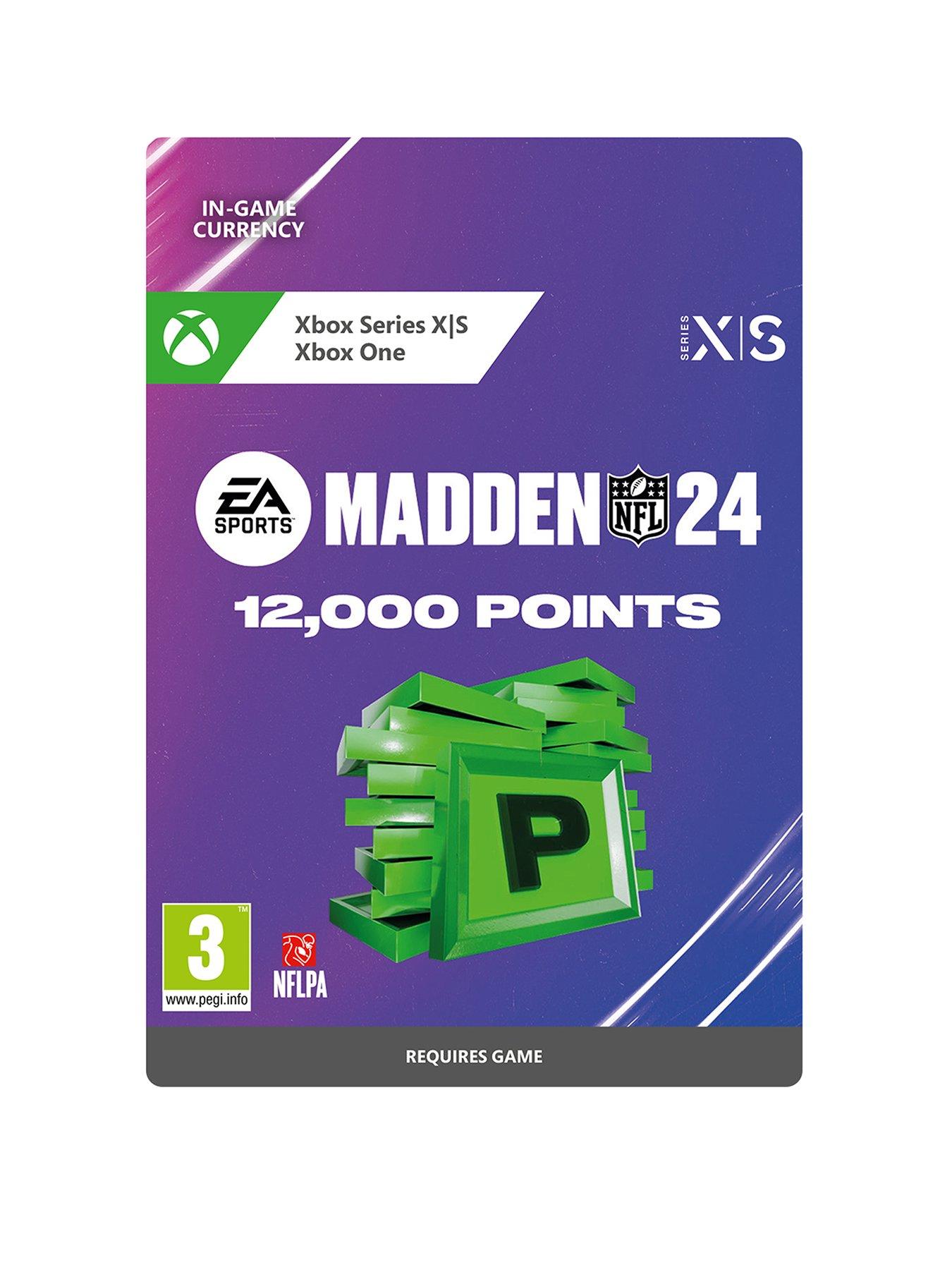 Xbox Madden NFL 24: 12000 Madden Points (Digital Download)