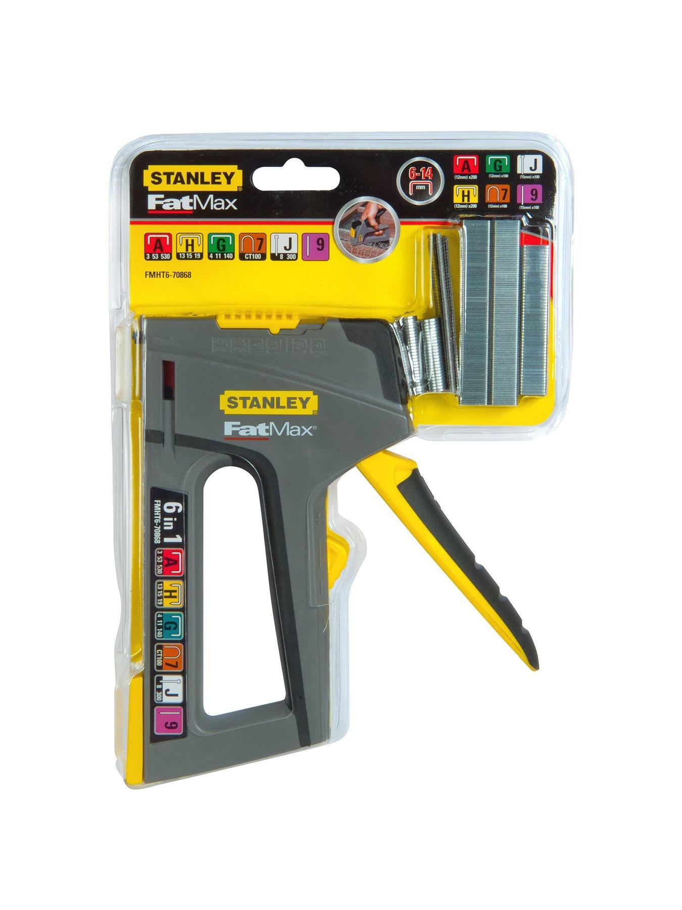 Stanley FATMAX TR75 6in1 MultiPurpose Plastic Staple and Brad Nail