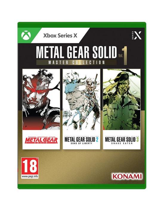 front image of xbox-series-x-metal-gear-solid-master-collection-vol1