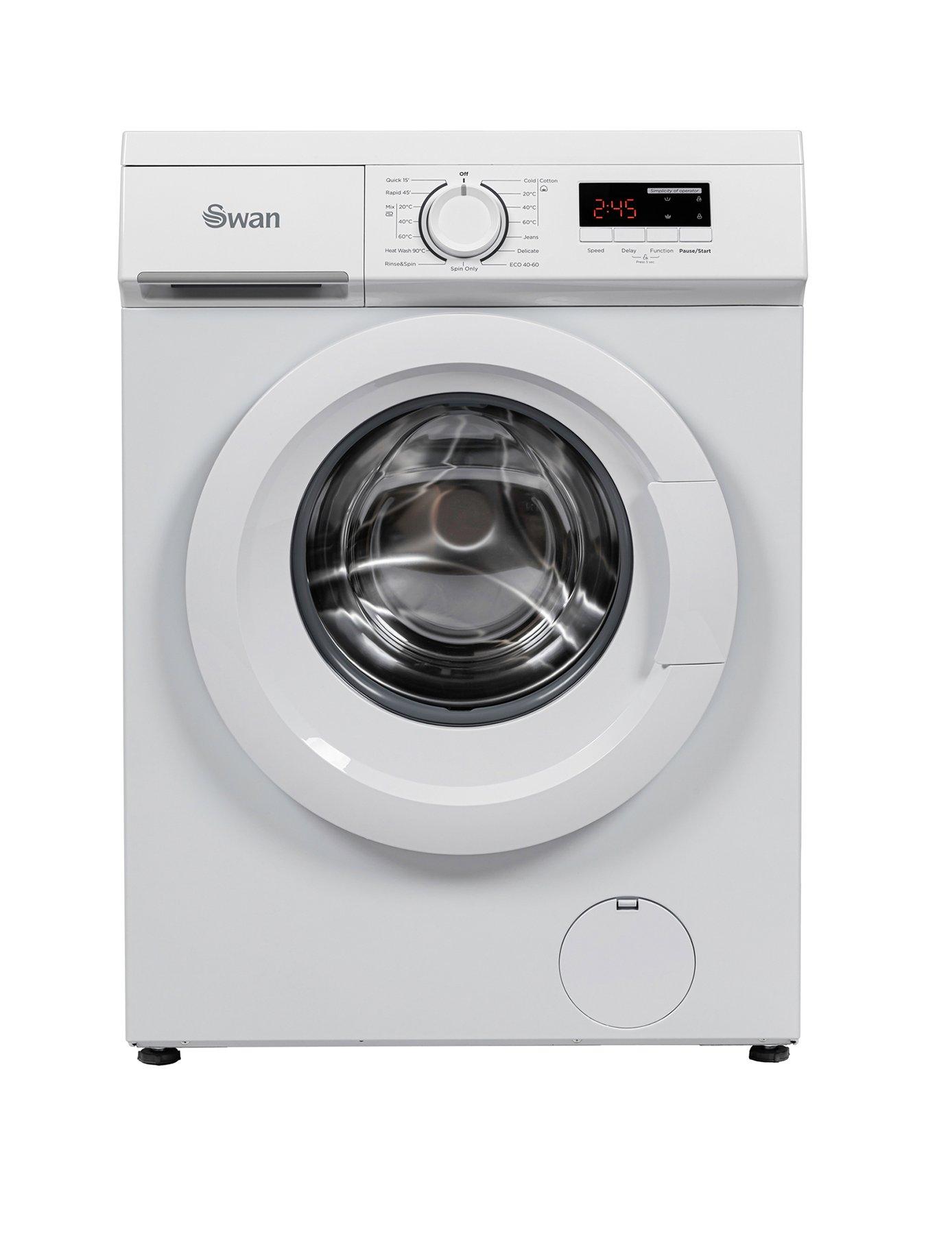 Swan SW75110W 7kg Load, 1200 Spin Freestanding Washing Machine - White
