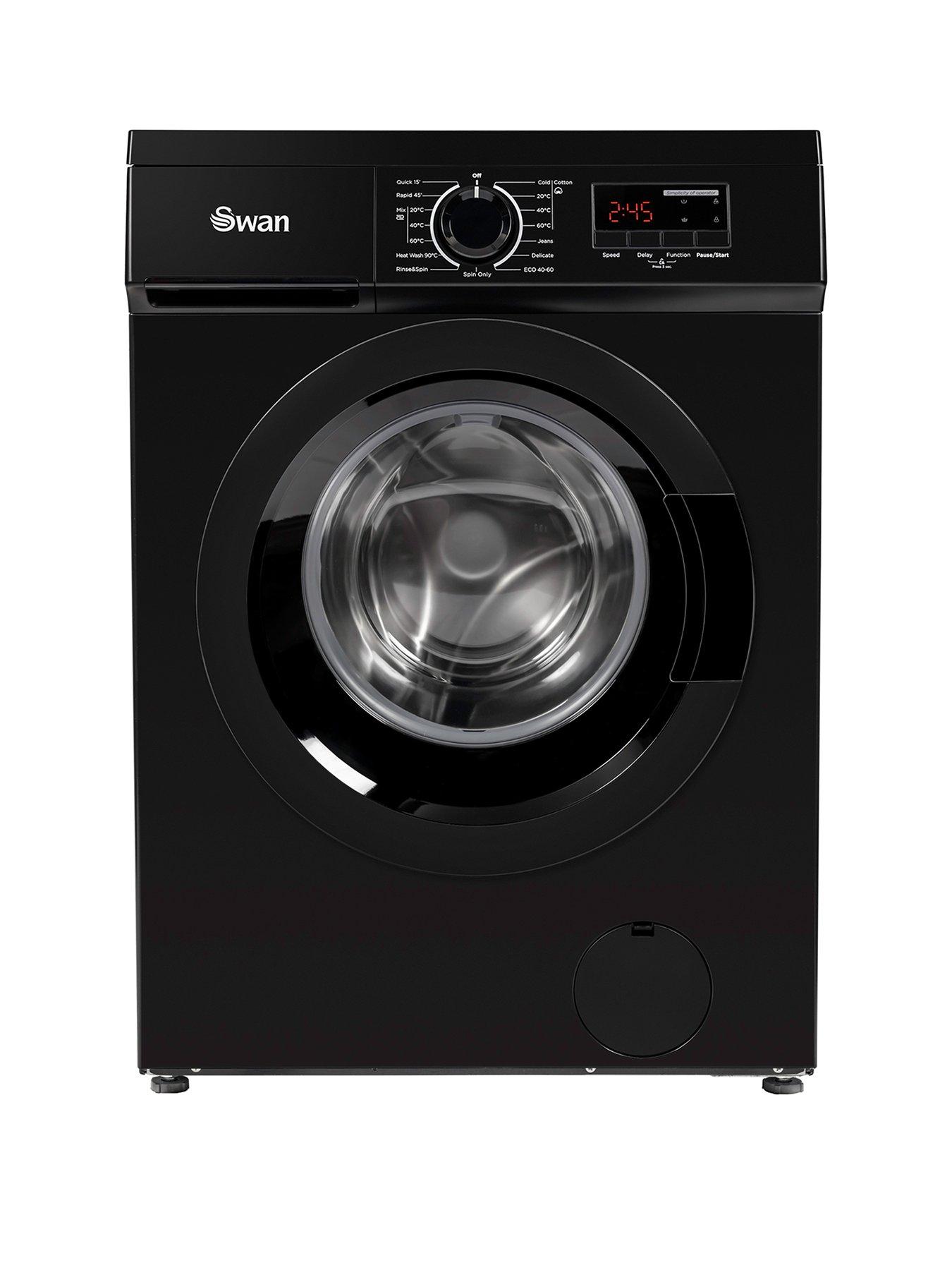 SW75110B 7kg 1200 Spin Freestanding Washing Machine - Black