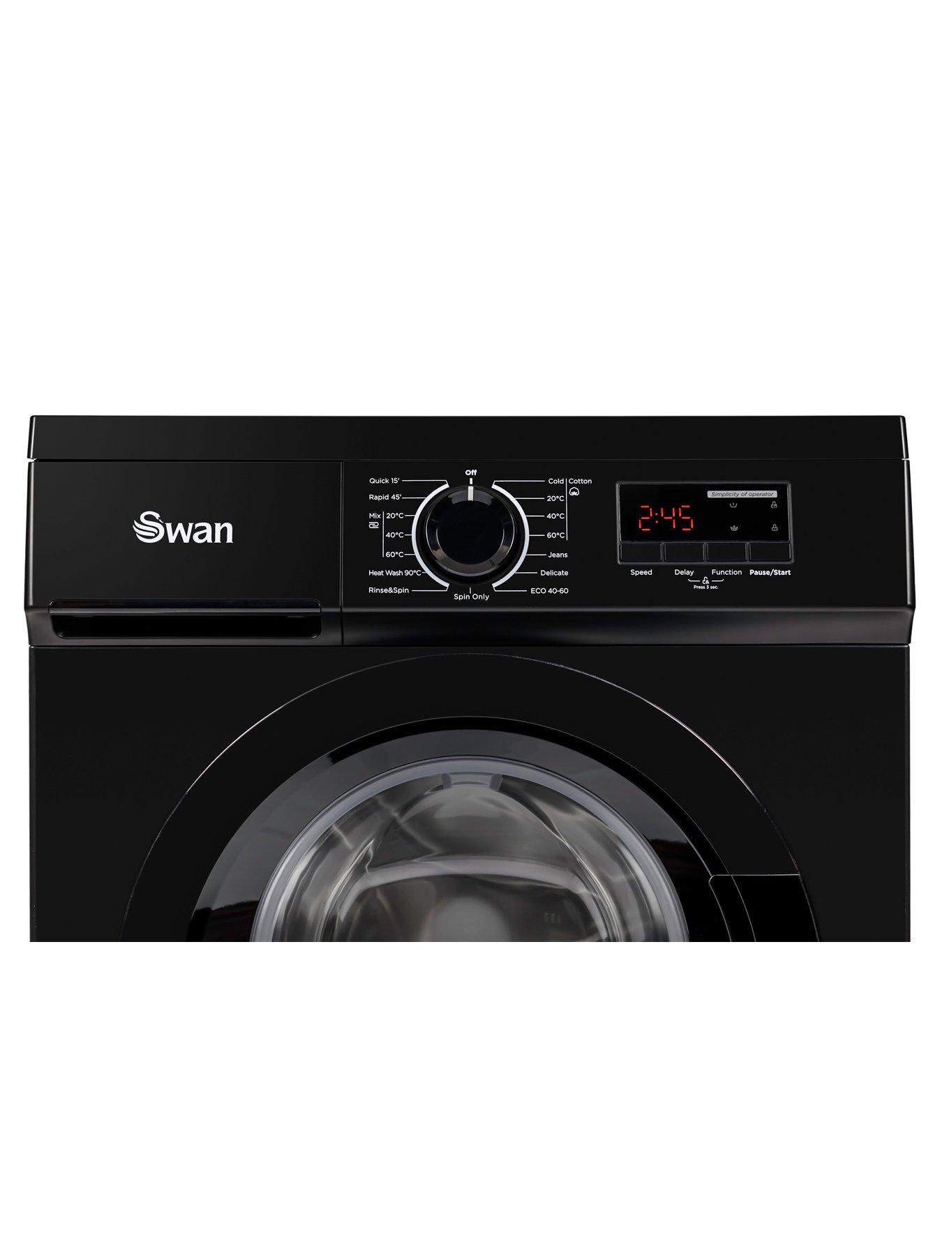 Image 4 of 6 of Swan SW75110B 7kg 1200 Spin Freestanding Washing Machine - Black
