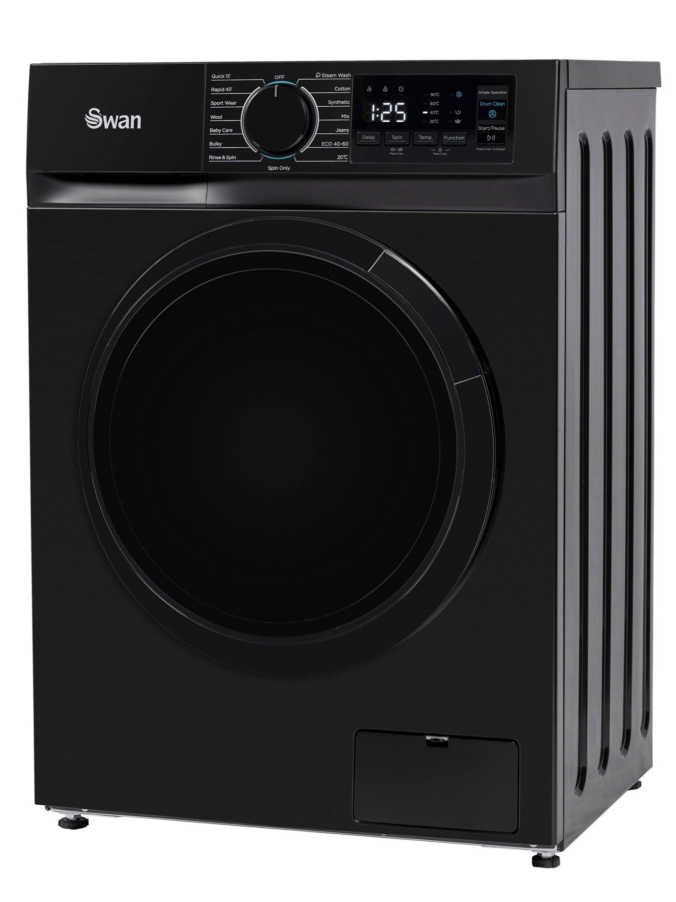 Image 2 of 6 of Swan SW75130B 9kg 1400 Spin Freestanding Washing Machine - Black