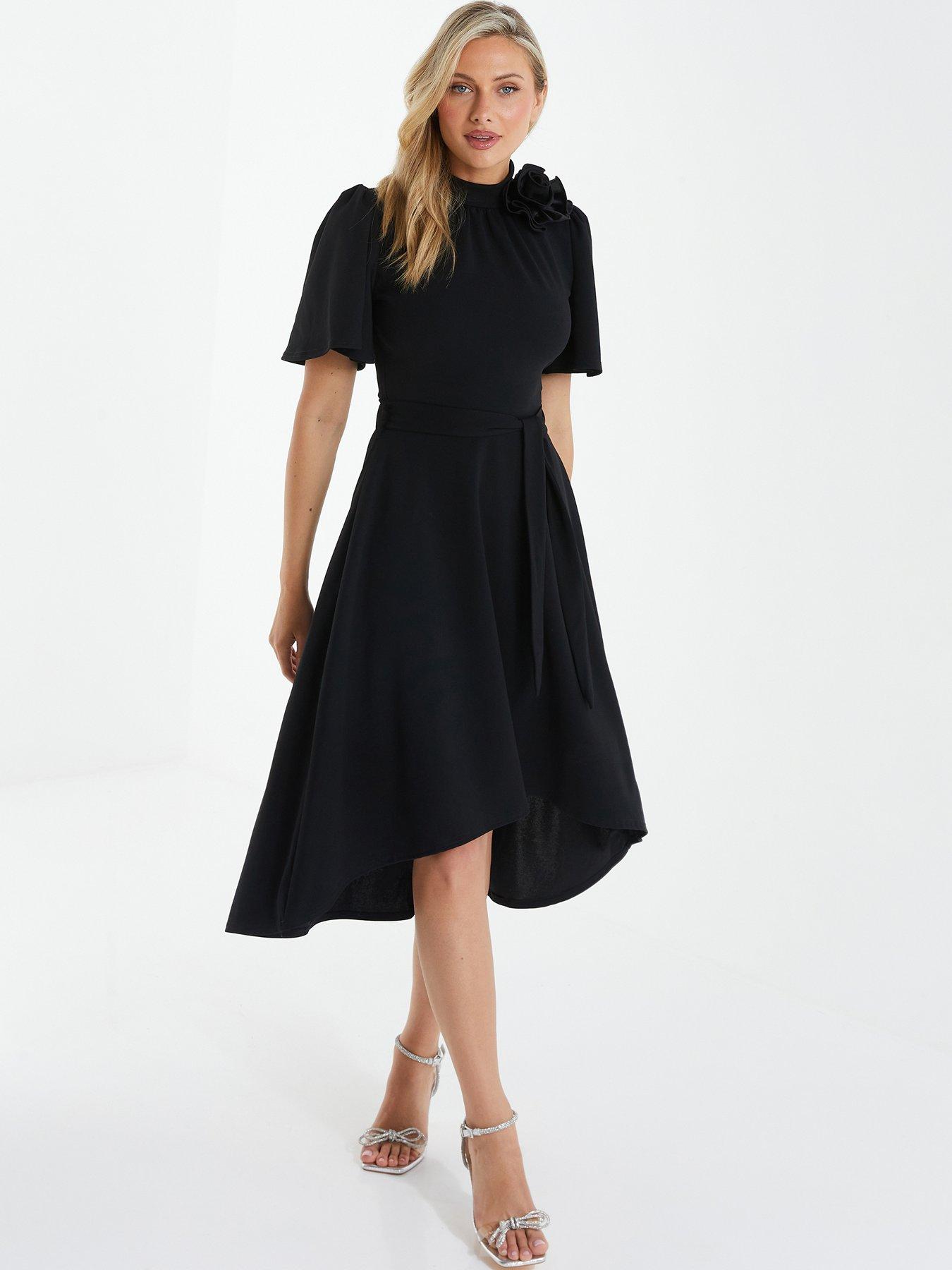 Dipped Hem Dresses, Midi Length Dresses, Maxi Tea Dress