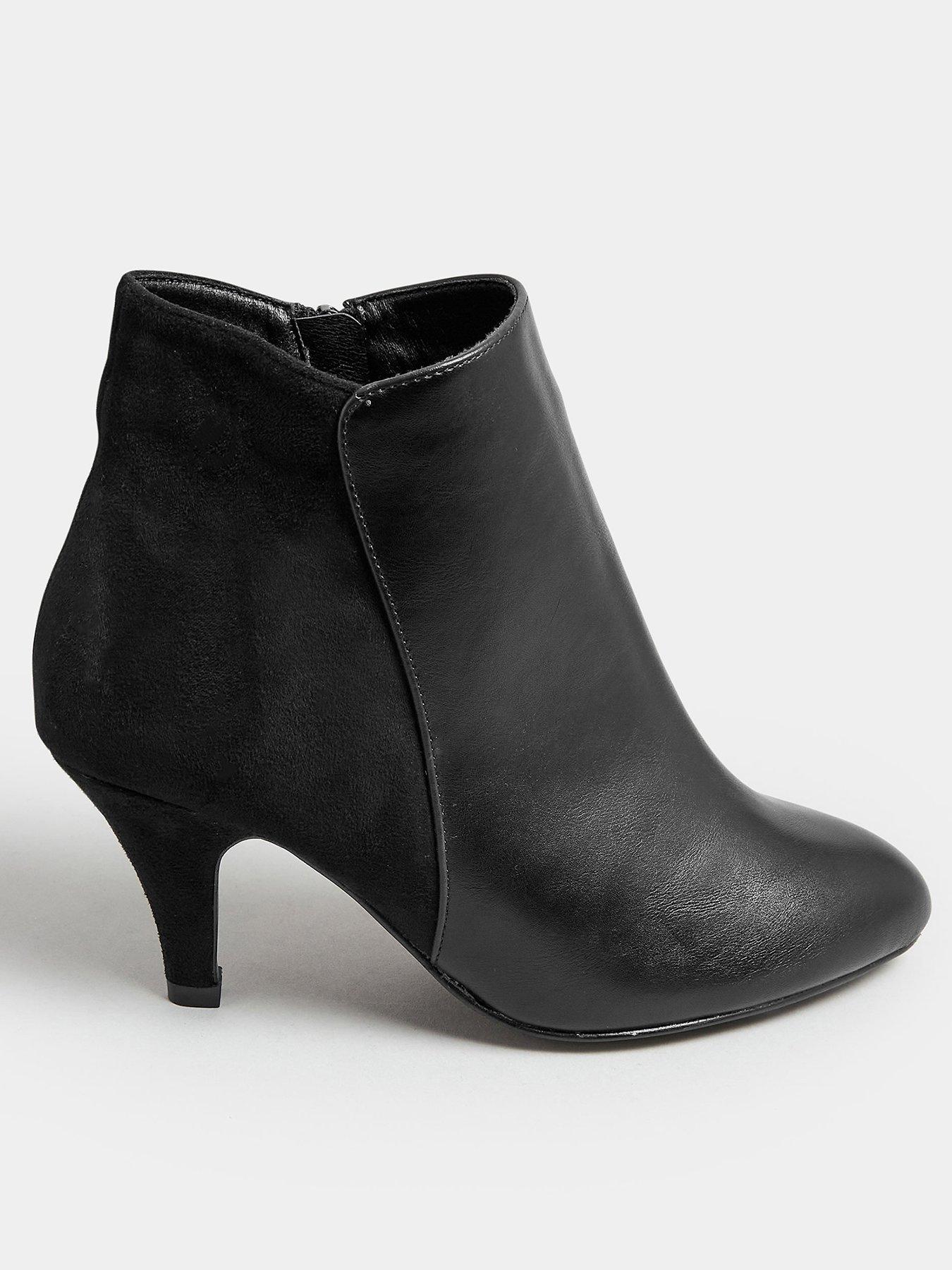 Yours Wide Fit Shoe Boot Black very