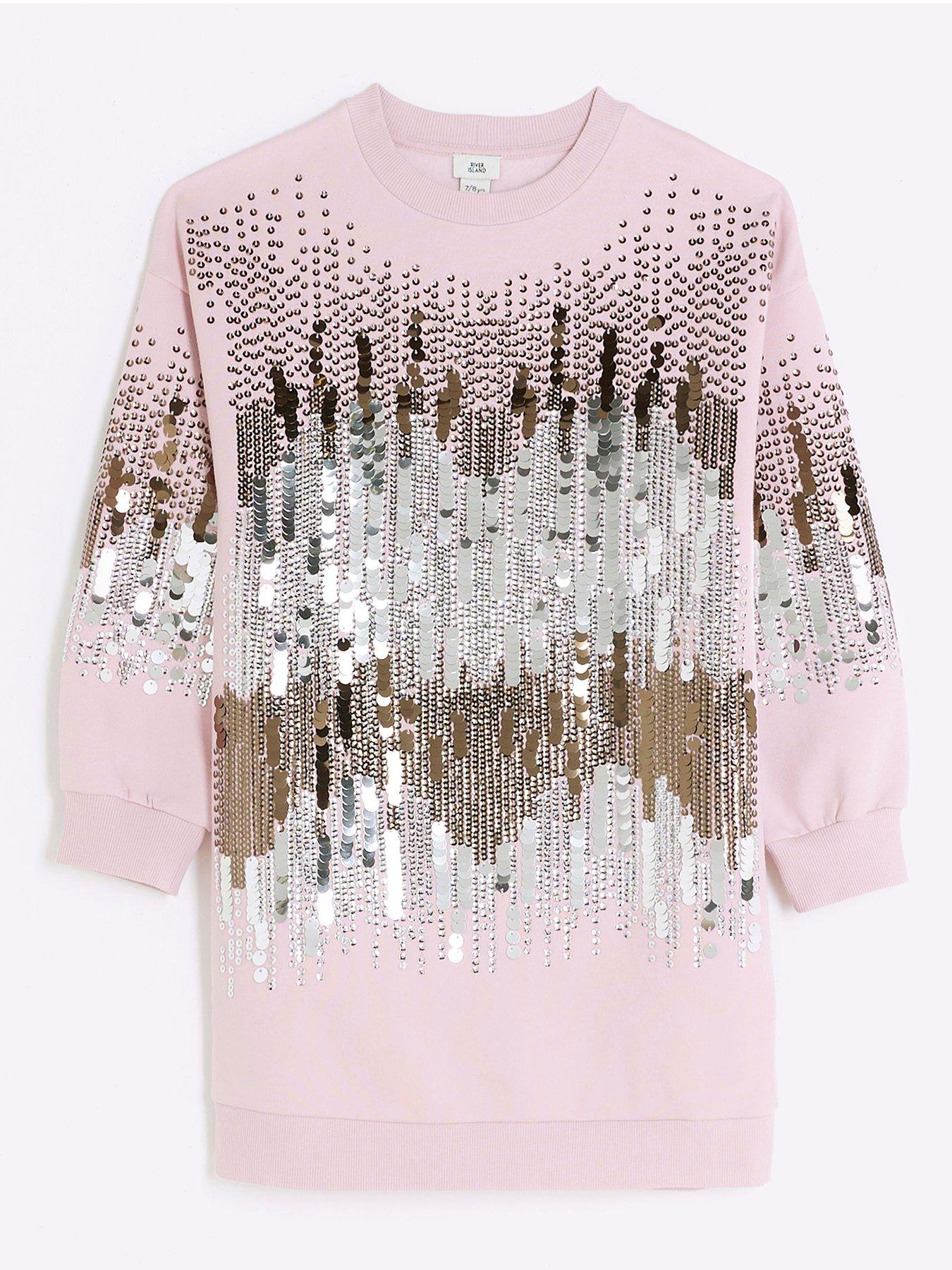 River island sparkle on sale jumper