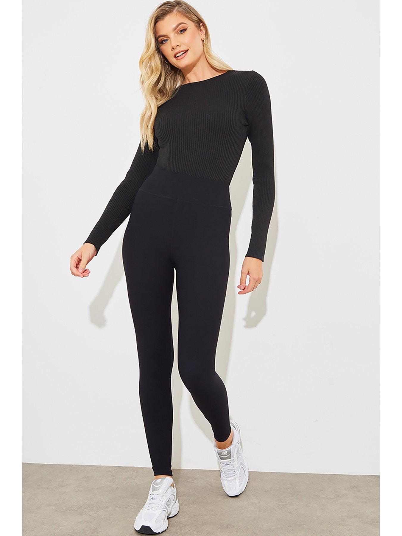 Free People Movement You're A Peach - Black Active Leggings - Lulus