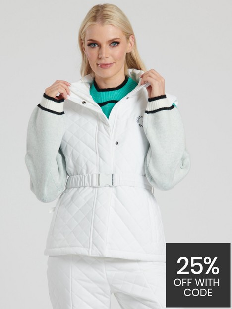 south-beach-ski-padded-gilet-with-waist-belt-in-white