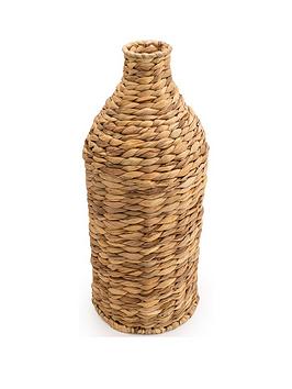 Product photograph of Very Home 40cm Small Woven Vase from very.co.uk