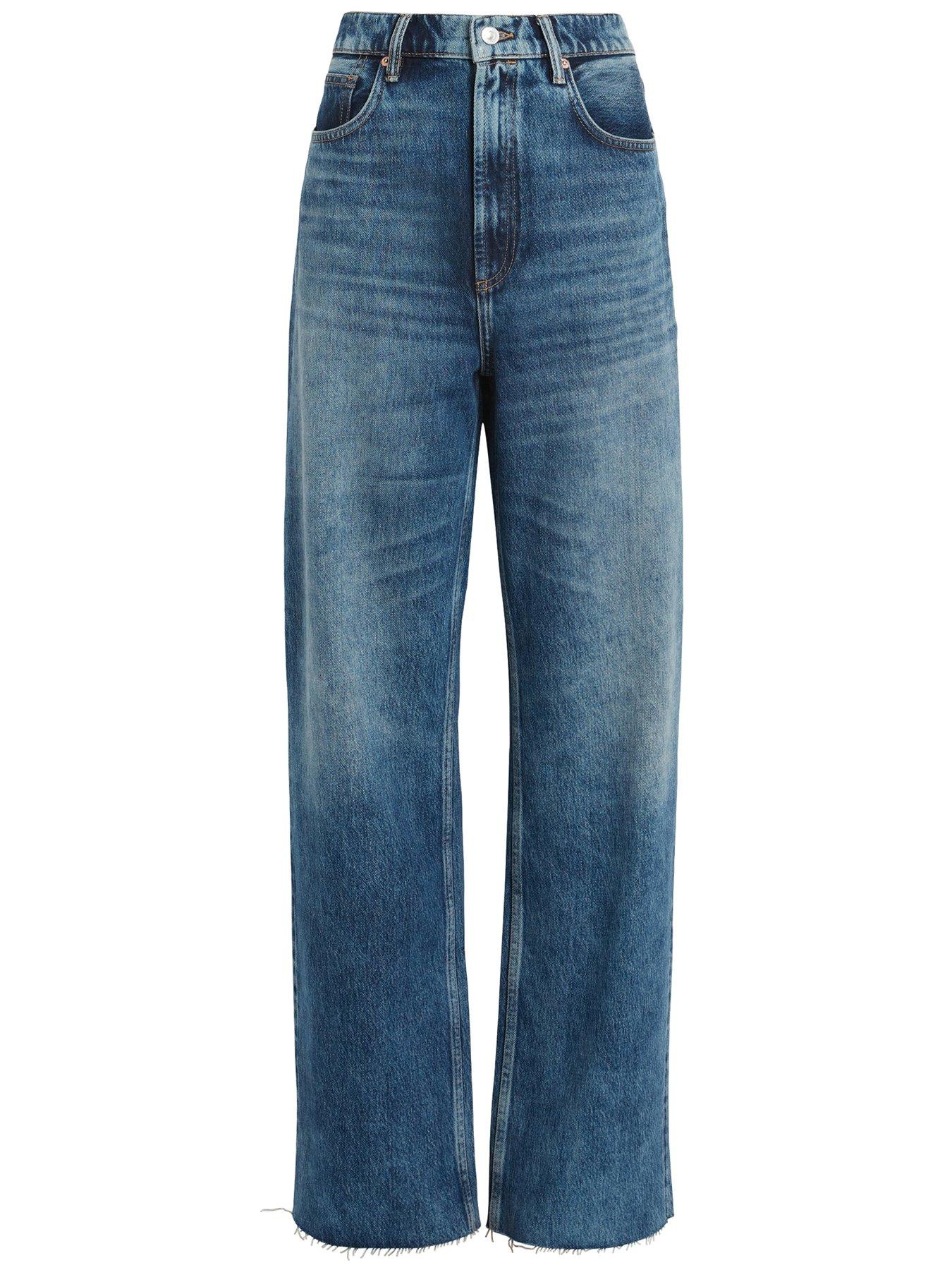 AllSaints Blake Jeans - Dark Indigo | Very.co.uk