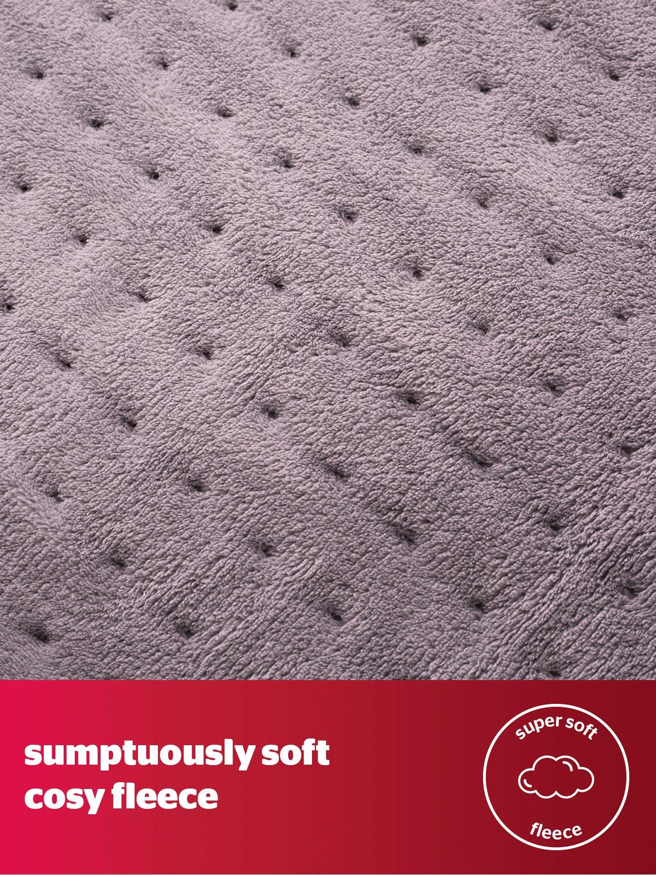 Silentnight discount throw grey