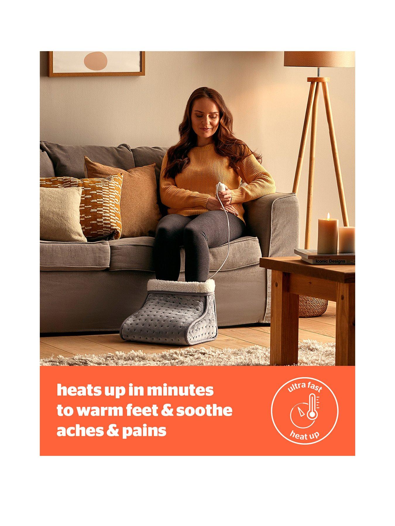 Image 2 of 7 of Silentnight Cosy Foot Warmer - Grey