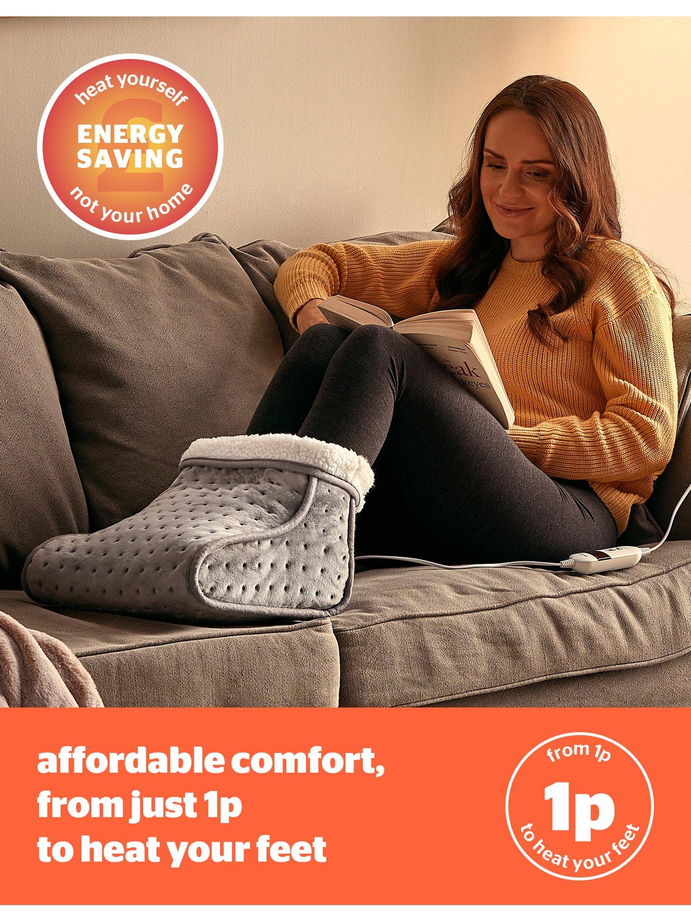 Image 7 of 7 of Silentnight Cosy Foot Warmer - Grey