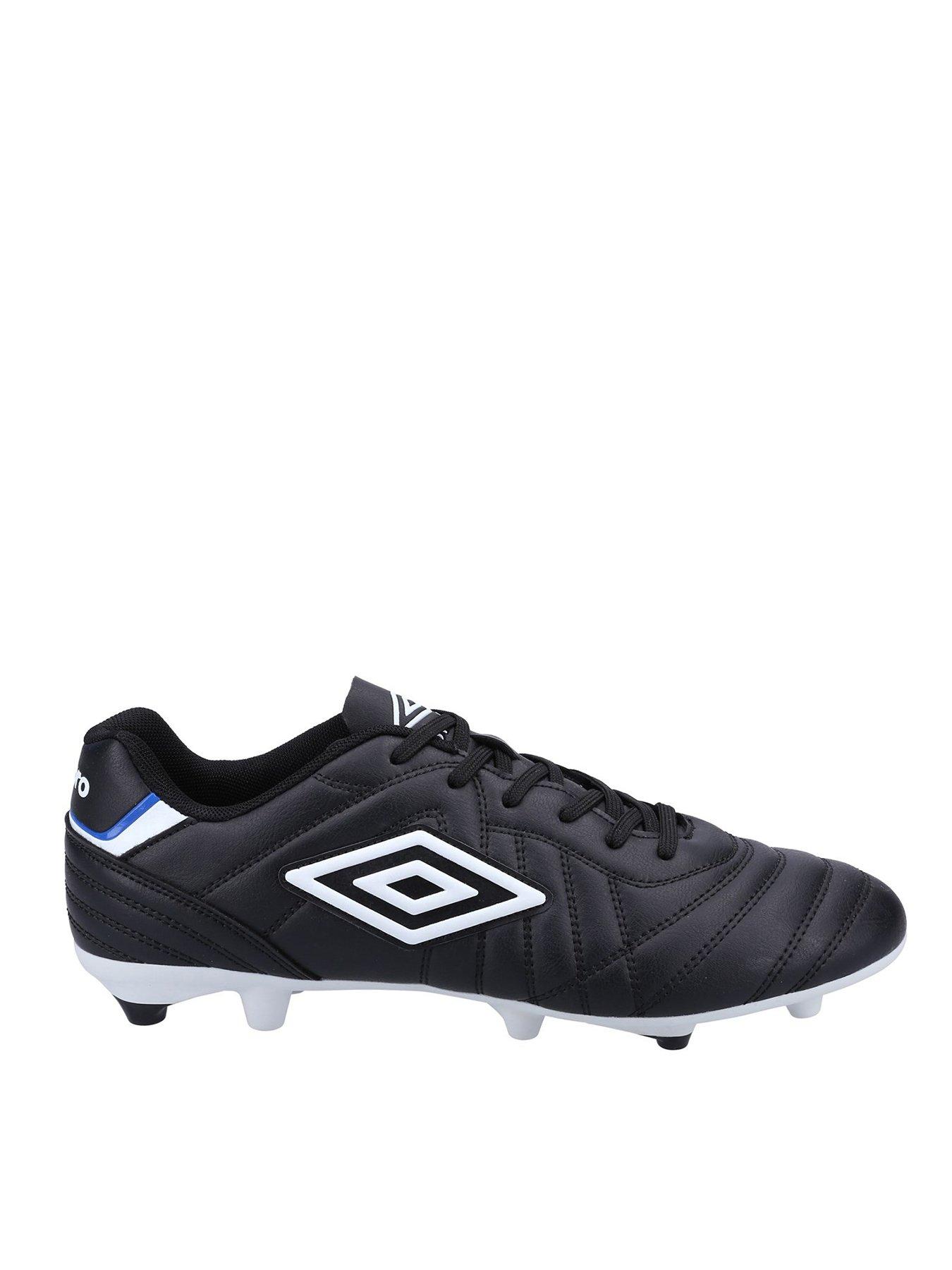 undefined Mens Speciali Liga Firm Ground Velcro Football Boot - Black