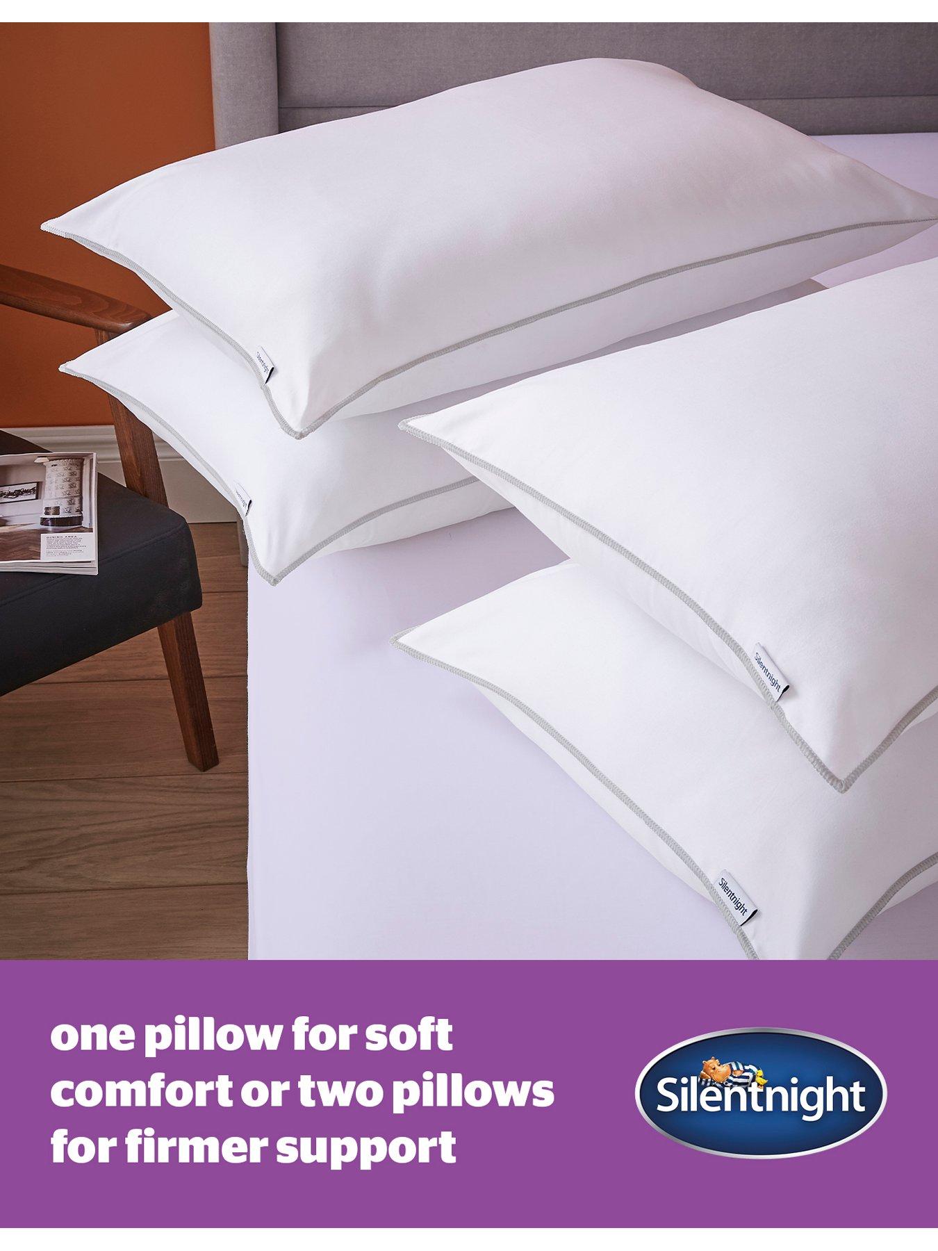Silentnight Deep Sleep Pillows Pack Of 4 White Very.co.uk