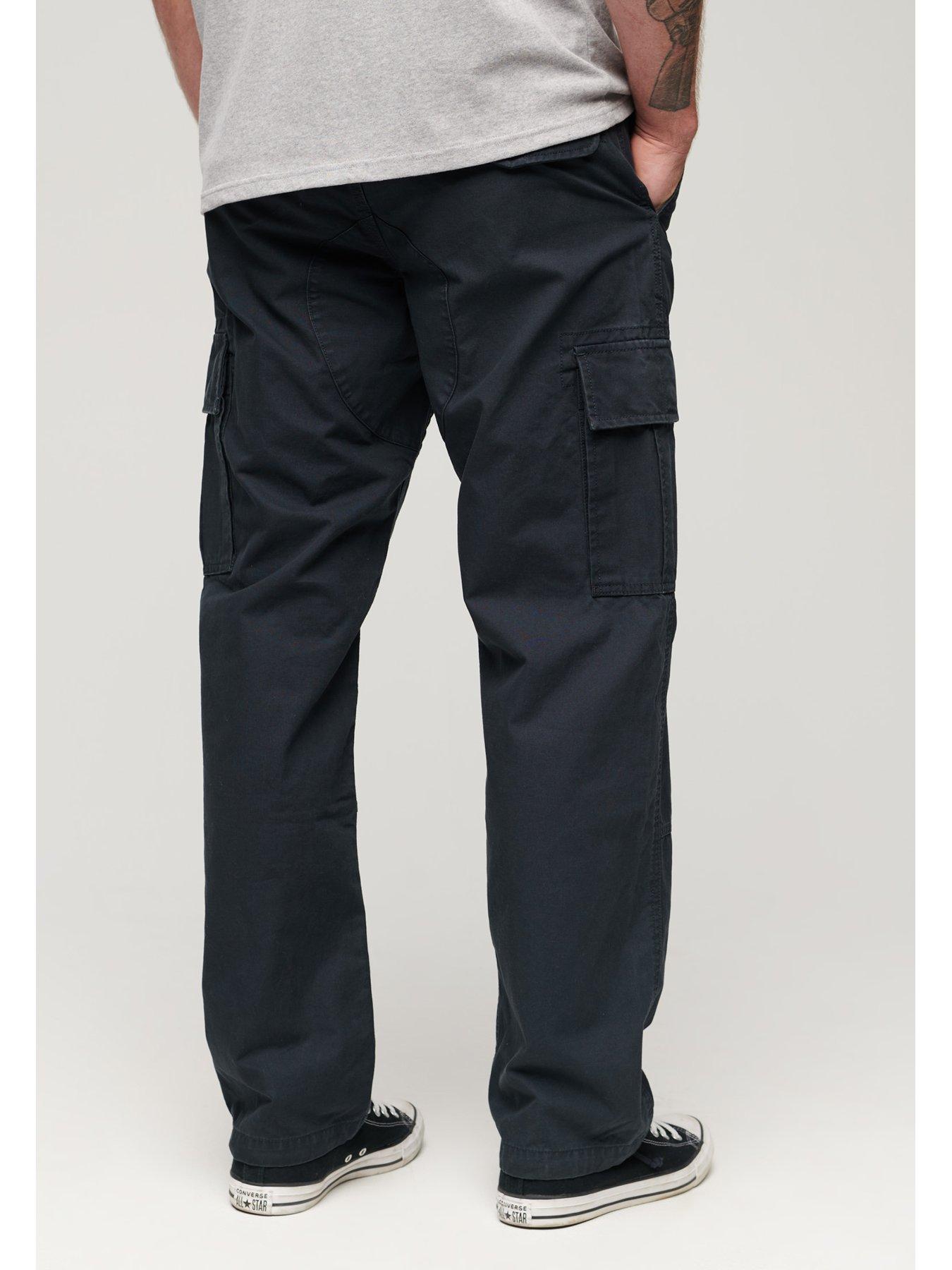 Jack & Jones Kane Loose Fit Carpenter Cargo Trousers - Black