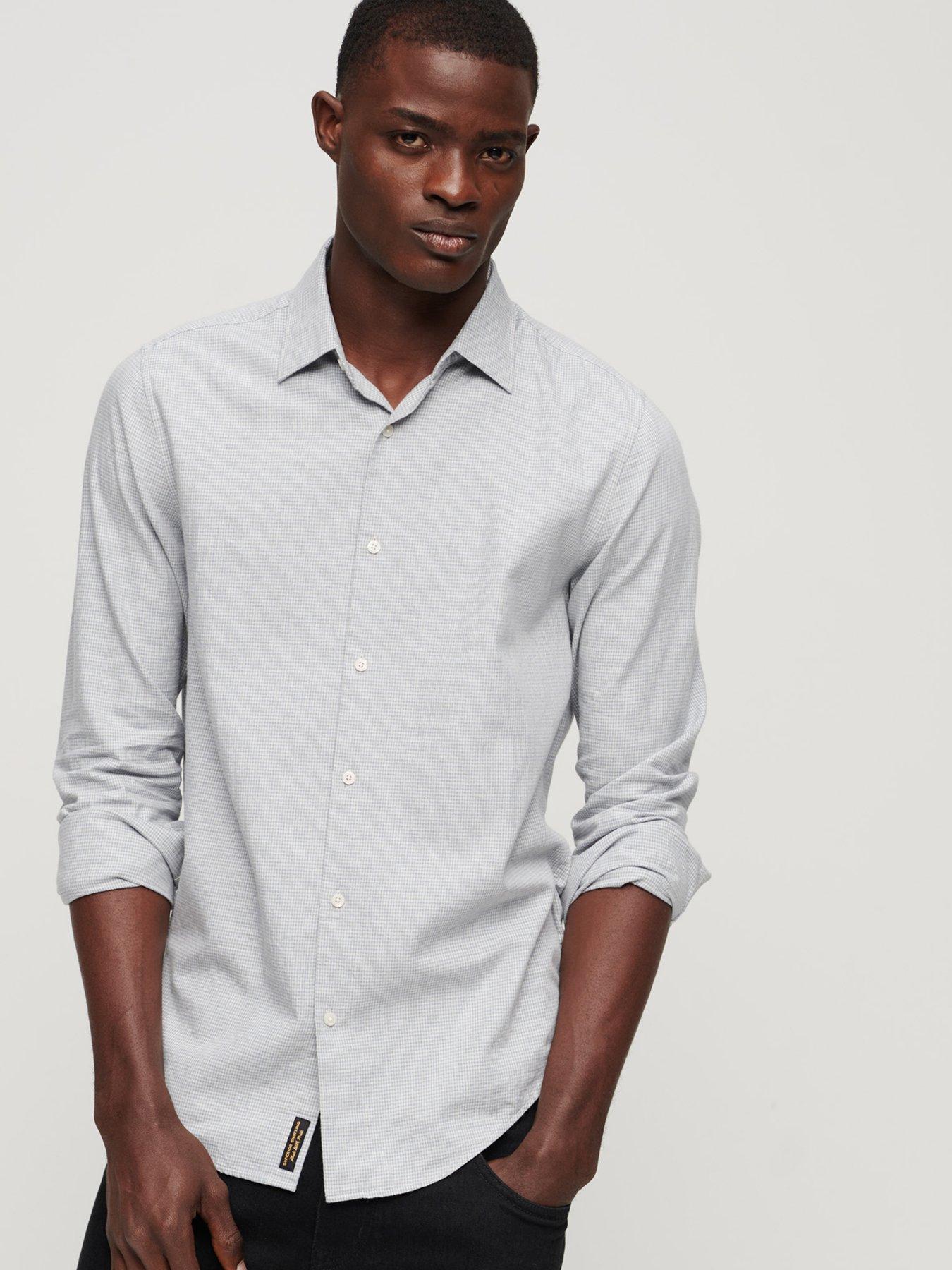 Mens grey clearance shirt