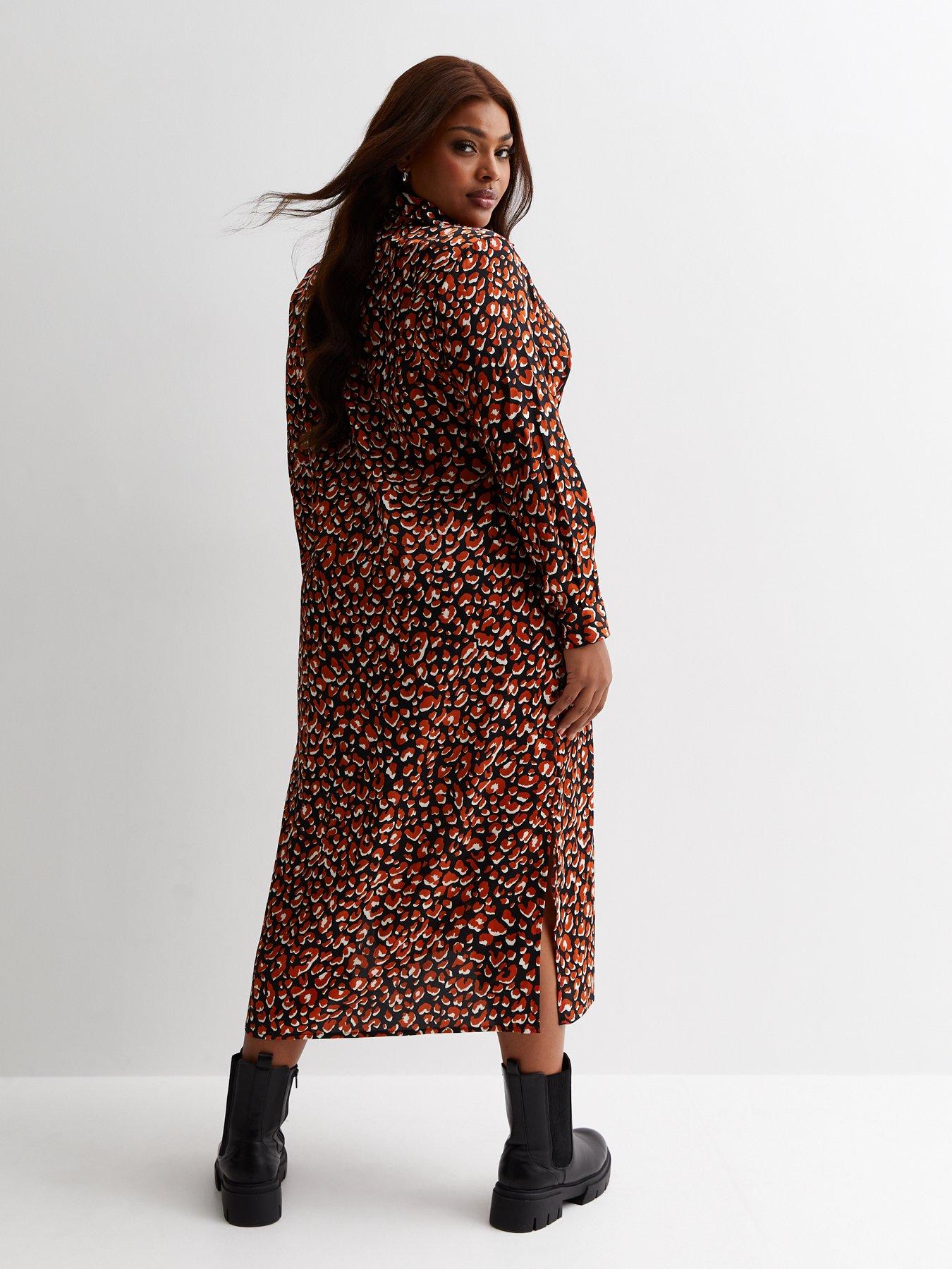 Leopard print dress very sale