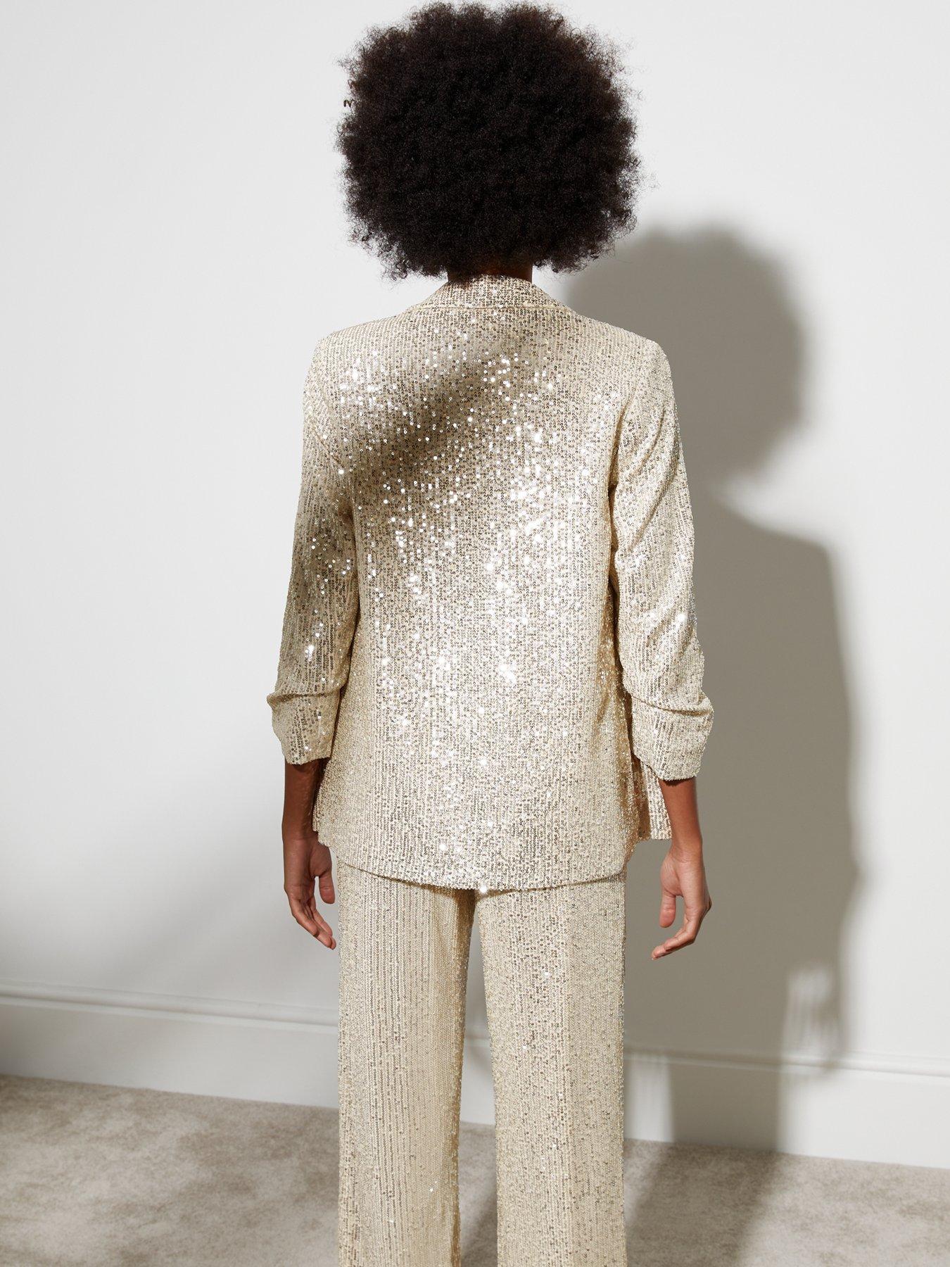 New look sequin blazer outlet