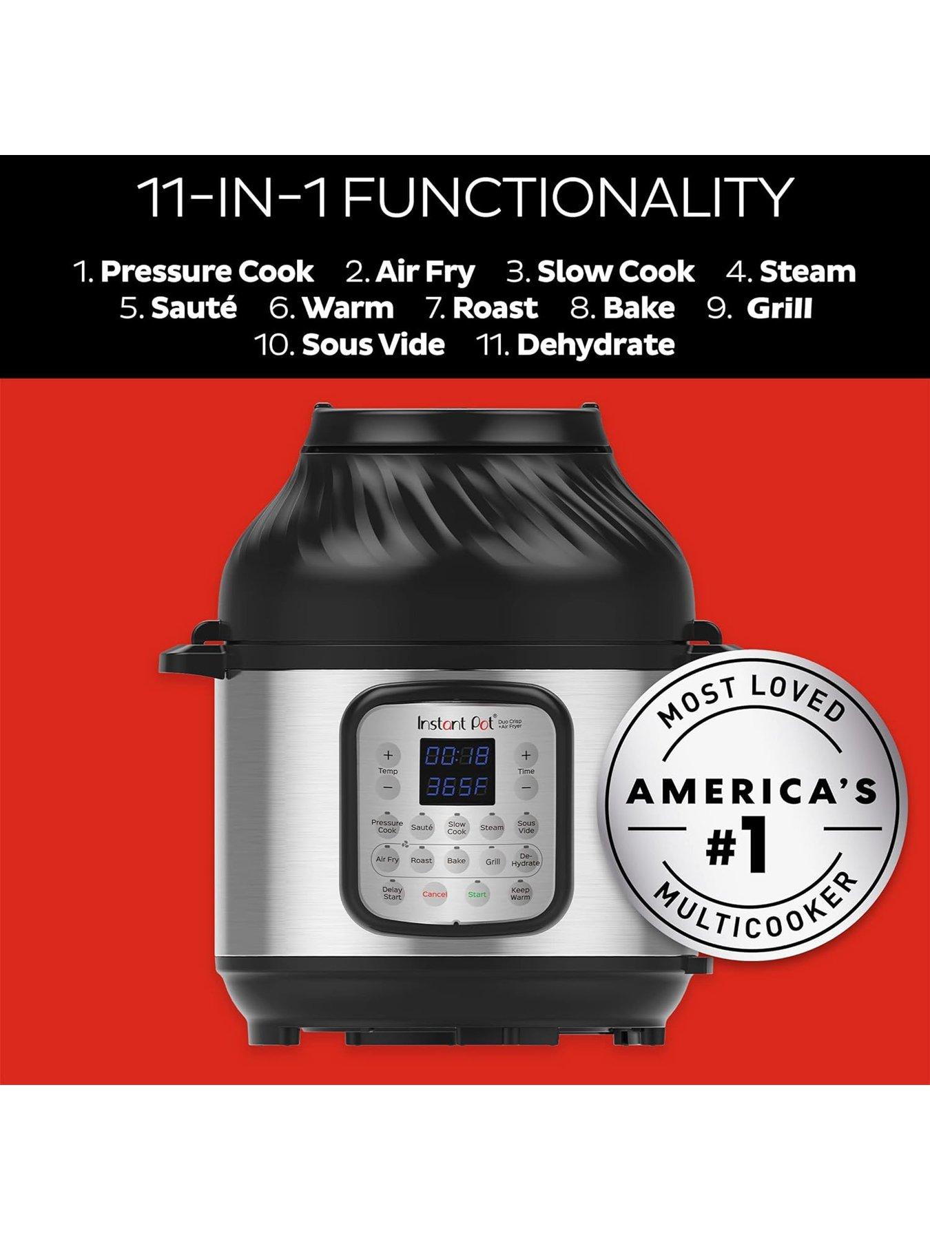 Instant pot duo crisp deals air fryer sale