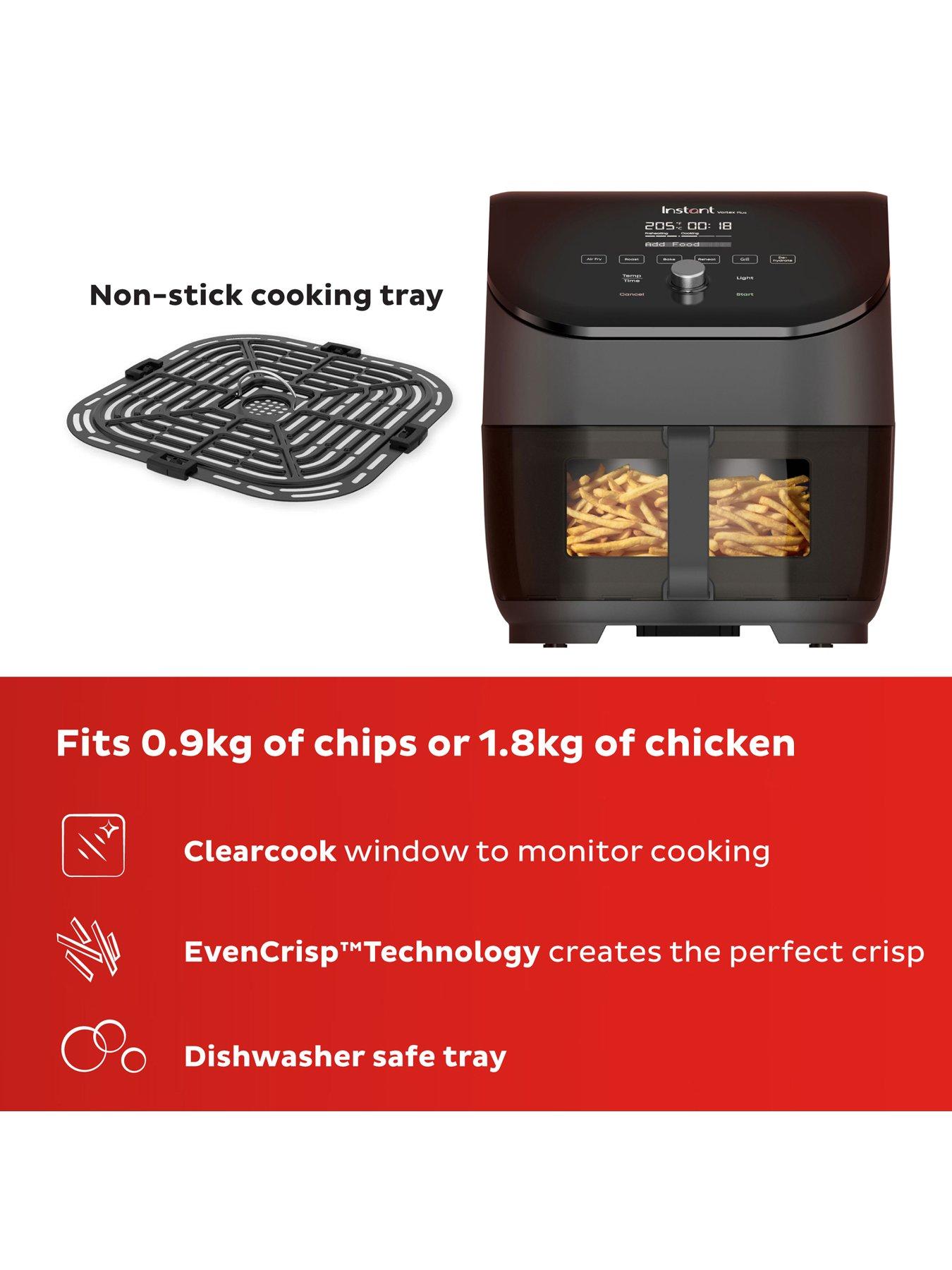 Image 4 of 7 of Instant Vortex Plus with ClearCook 5.7L - Air Fry, Bake, Roast, Grill, Dehydrate &amp; Reheat