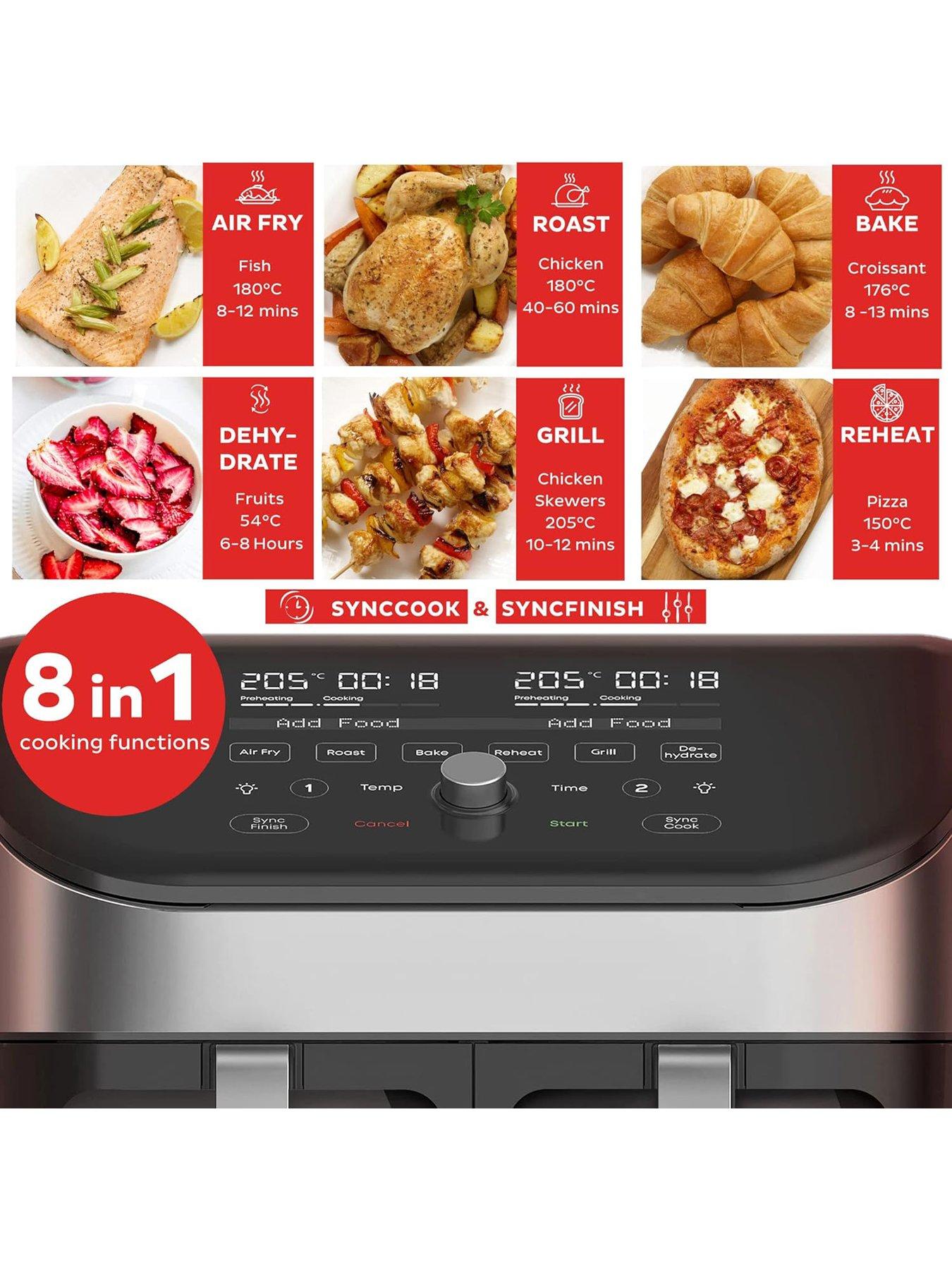 Instant Vortex Plus Dual Air Fryer with ClearCook 8L - Simply Hospitality