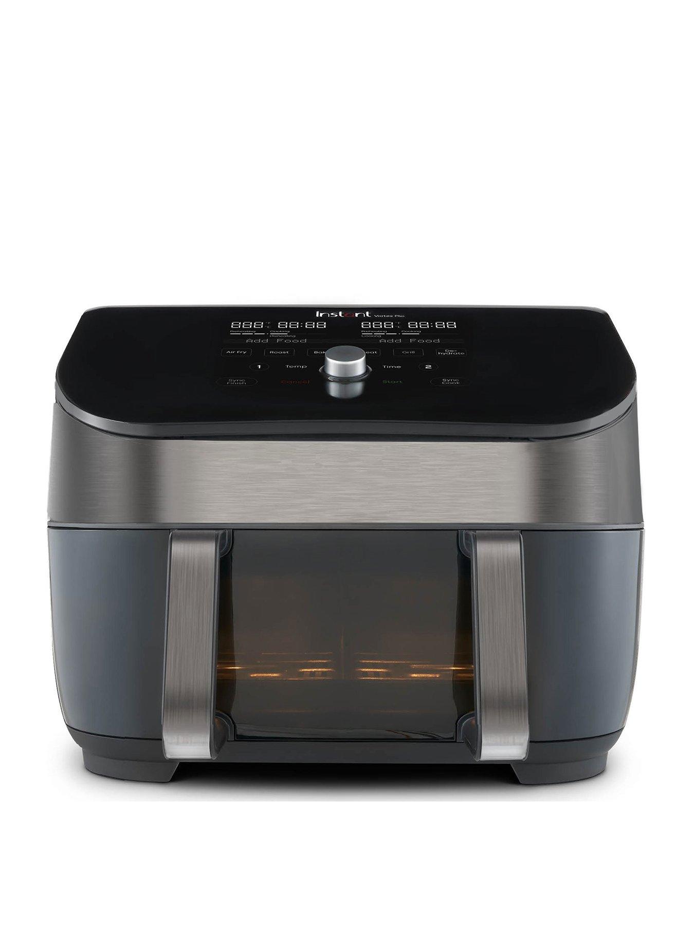 Image 1 of 8 of Instant Vortex VersaZone 9 Air Fryer with ClearCook - Stainless Steel