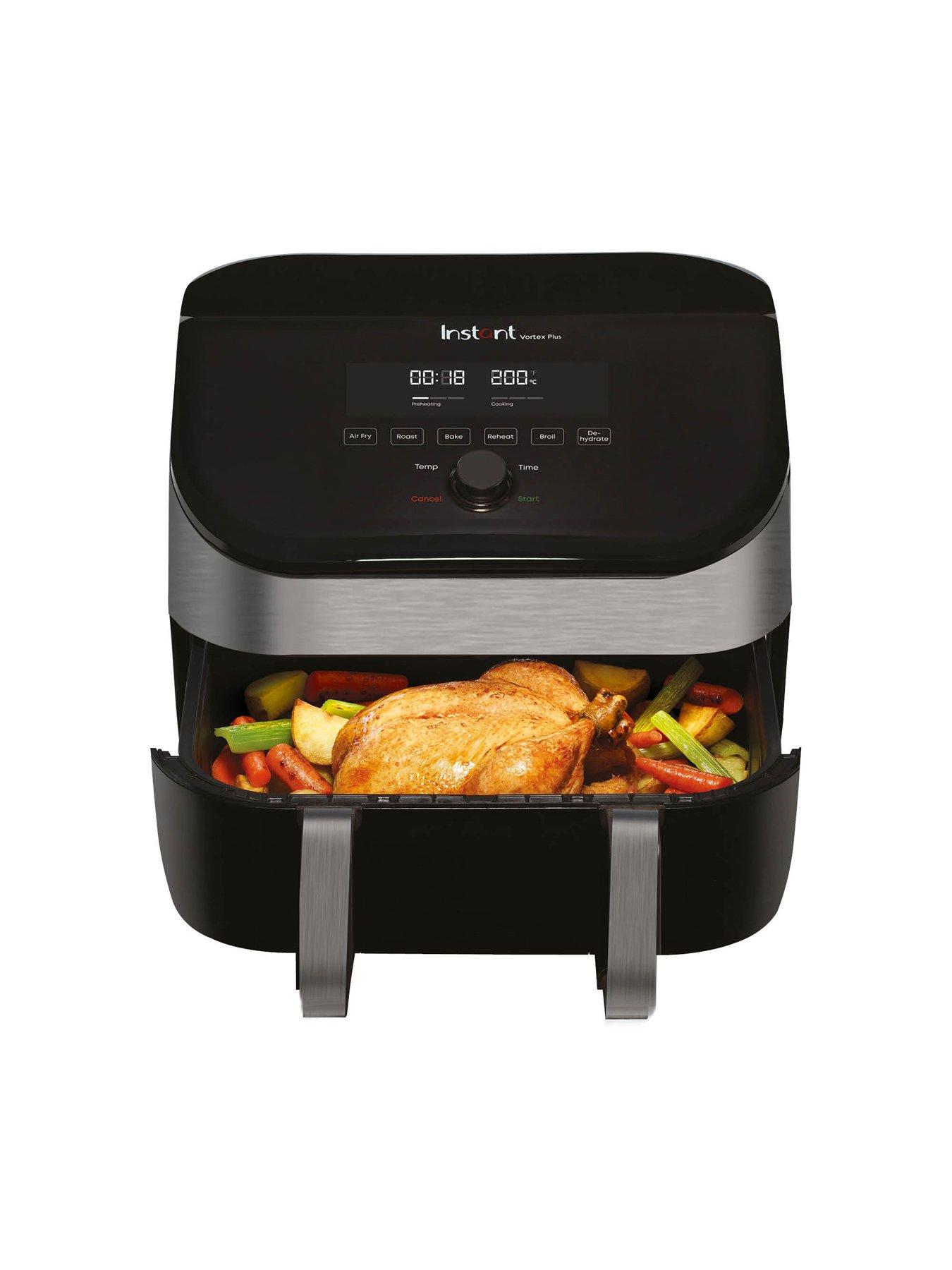 Image 2 of 8 of Instant Vortex VersaZone 9 Air Fryer with ClearCook - Stainless Steel