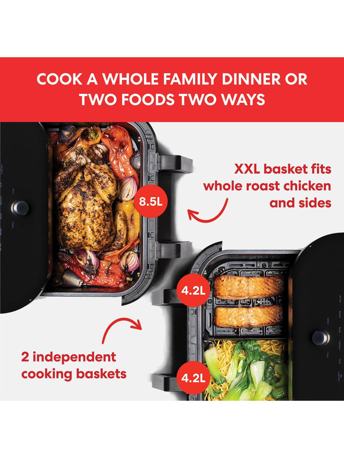 Image 4 of 8 of Instant Vortex VersaZone 9 Air Fryer with ClearCook - Stainless Steel